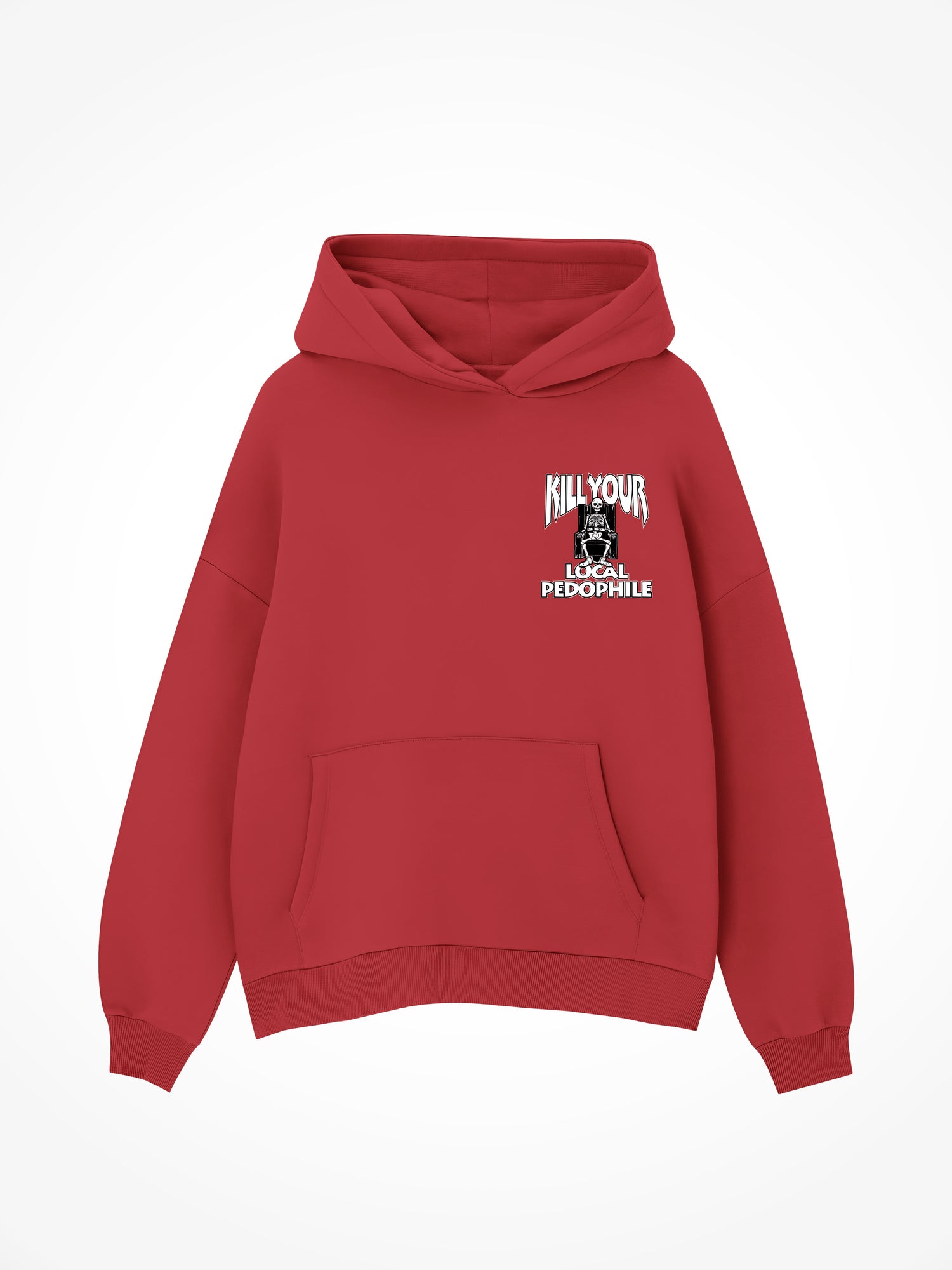 Death Row Pedophile - Red Hoodie
