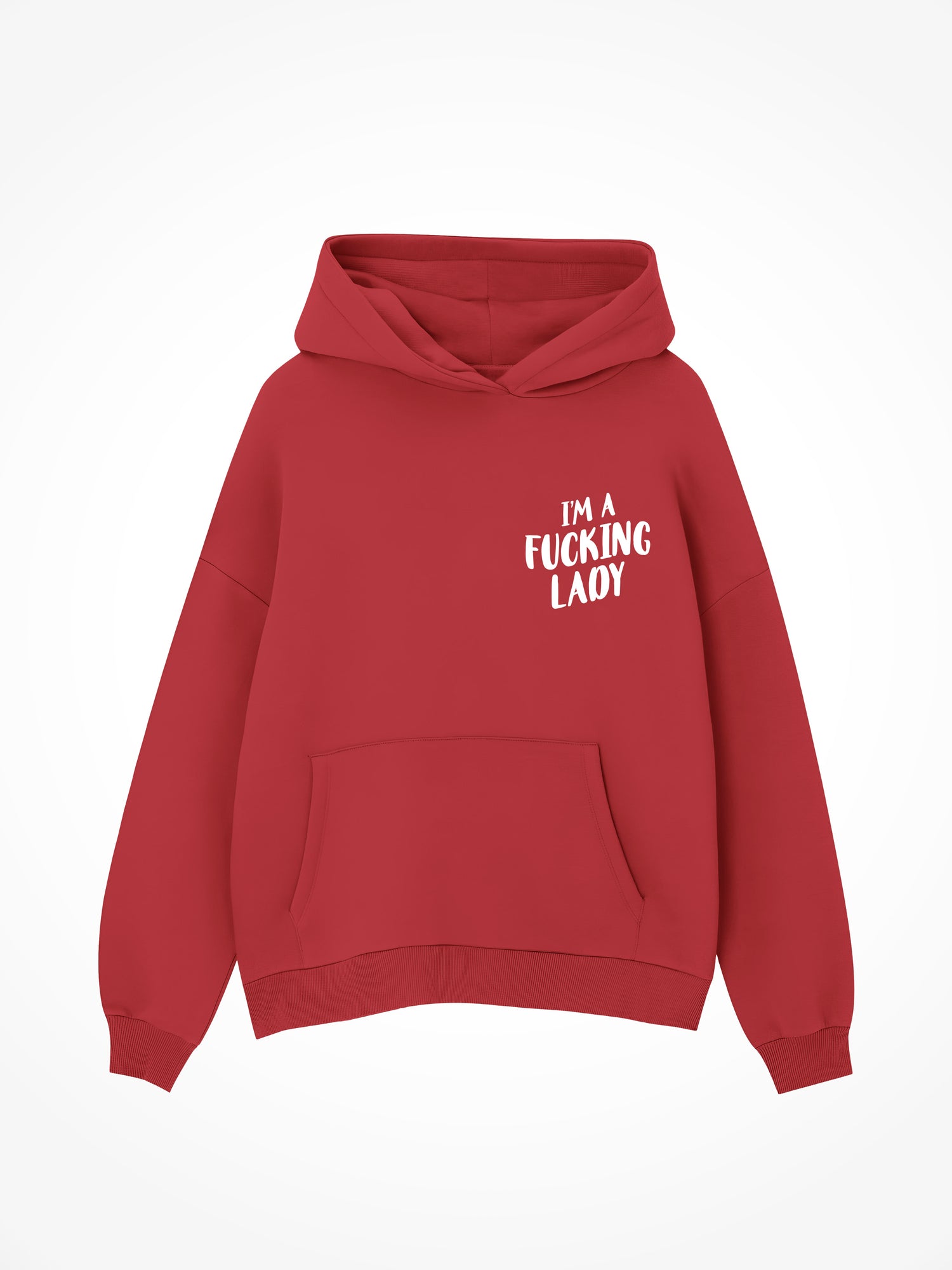 Fucking Lady - Red Hoodie