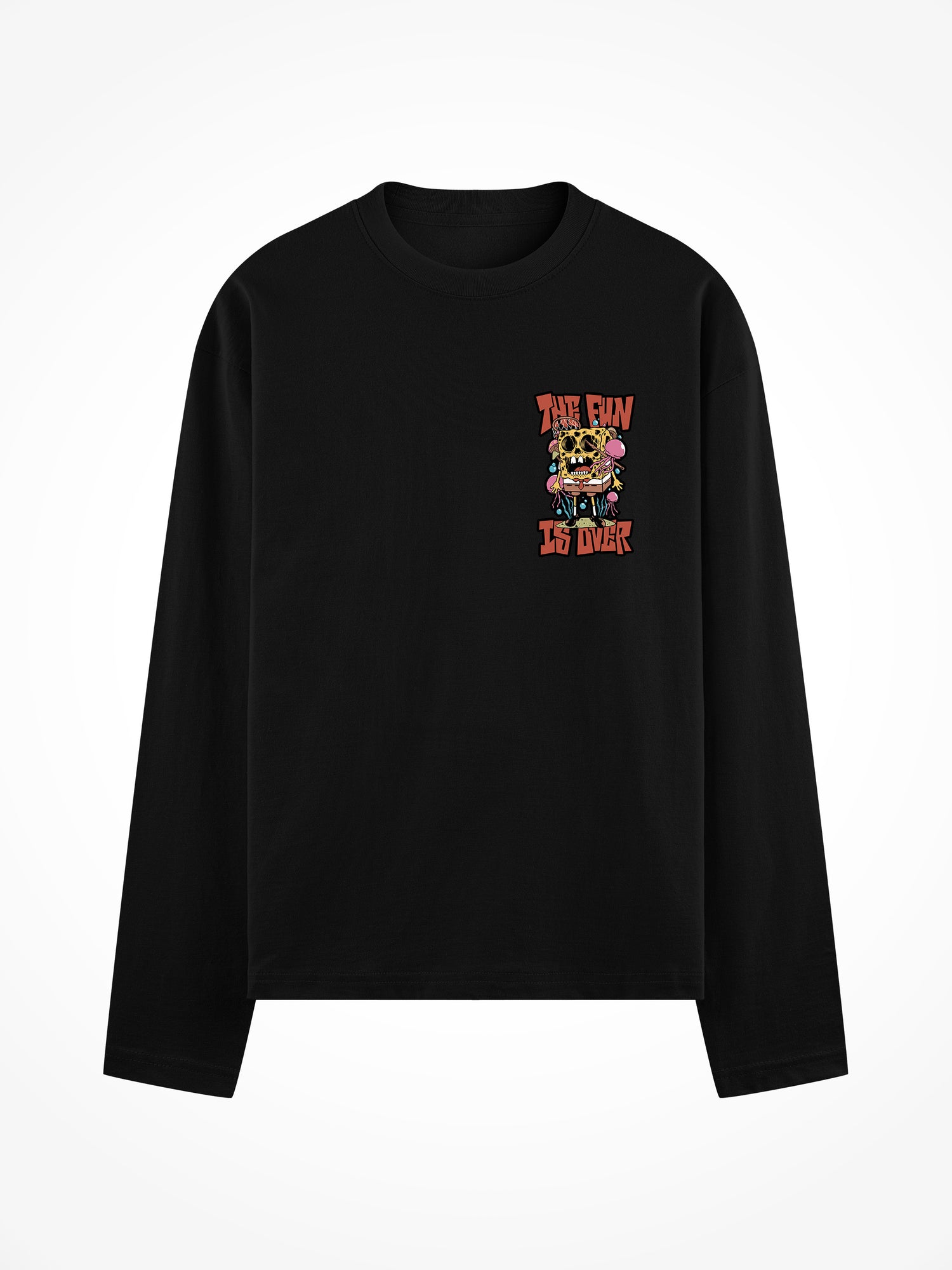 Under The Sea - Black Long Sleeve Tee