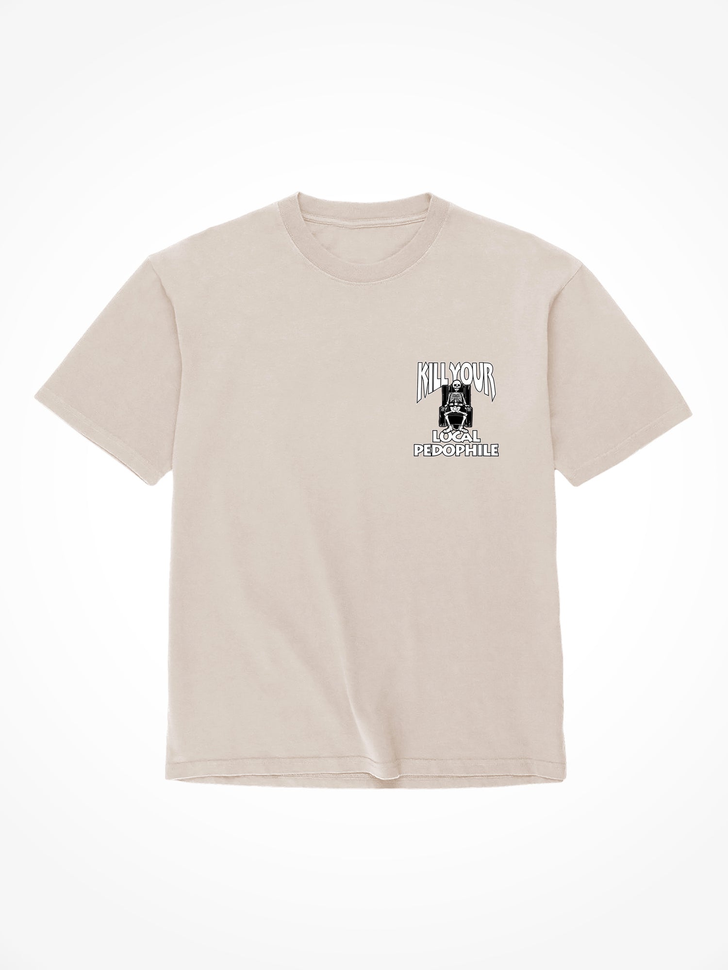 Death Row Pedophile - Sand T-Shirt