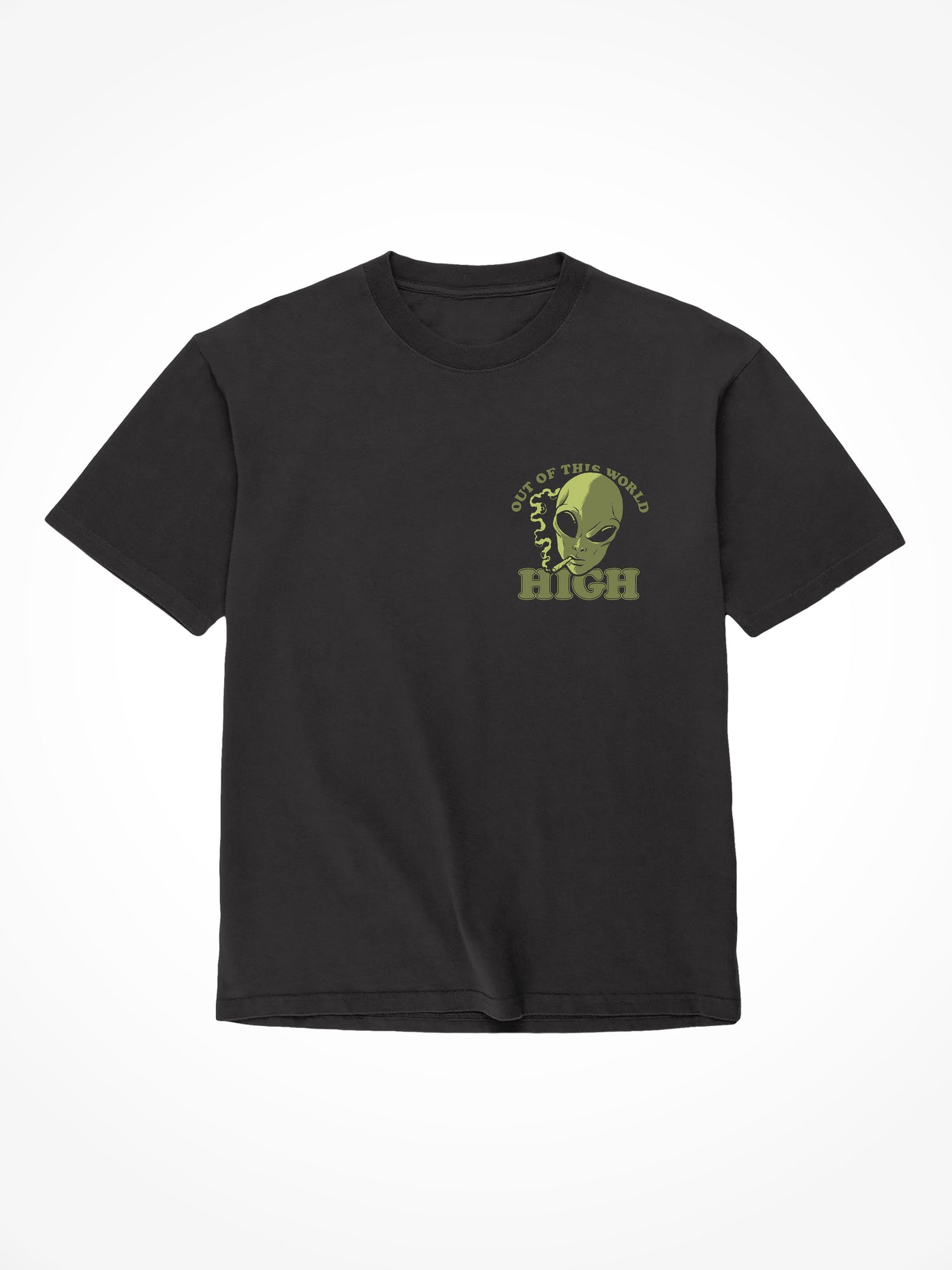Out of This World High - Black T-Shirt
