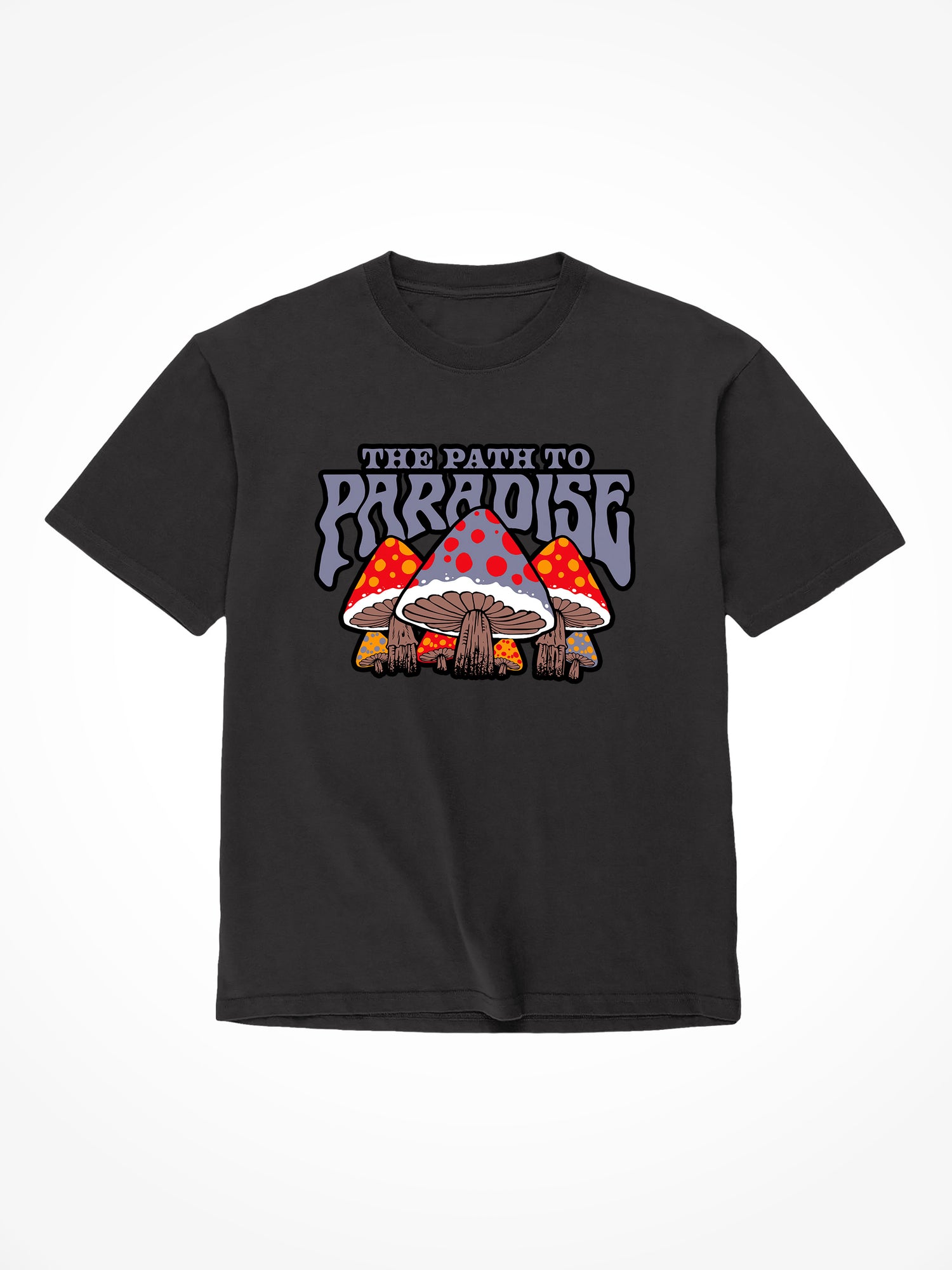 Path to Paradise - Black T-Shirt