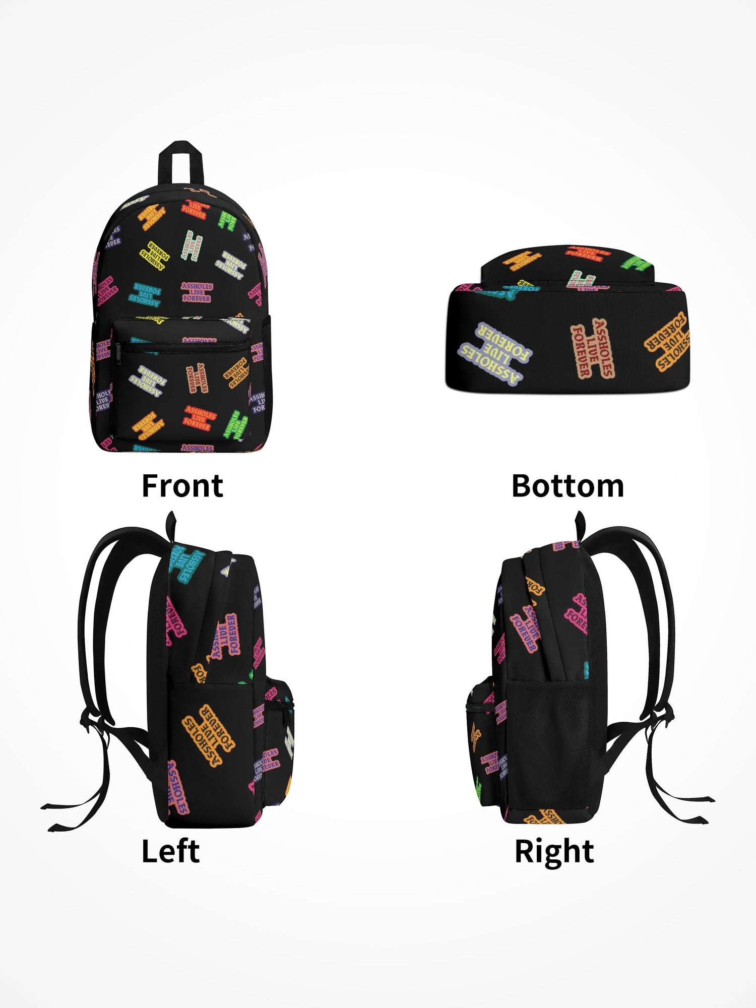 All Over Print Backpack - ALF Stickers