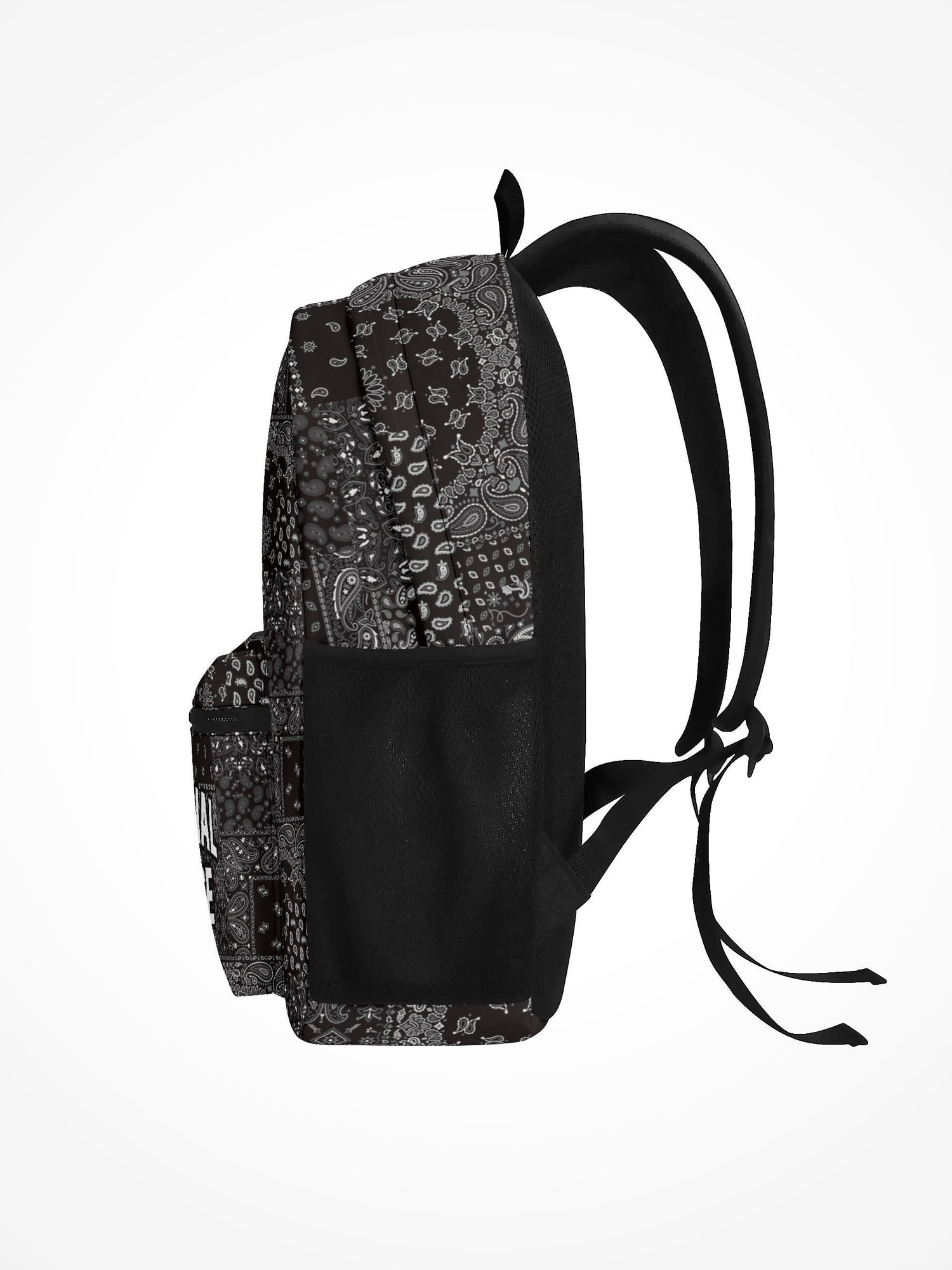 All Over Print Backpack - Emotional Baggage Black Bandana