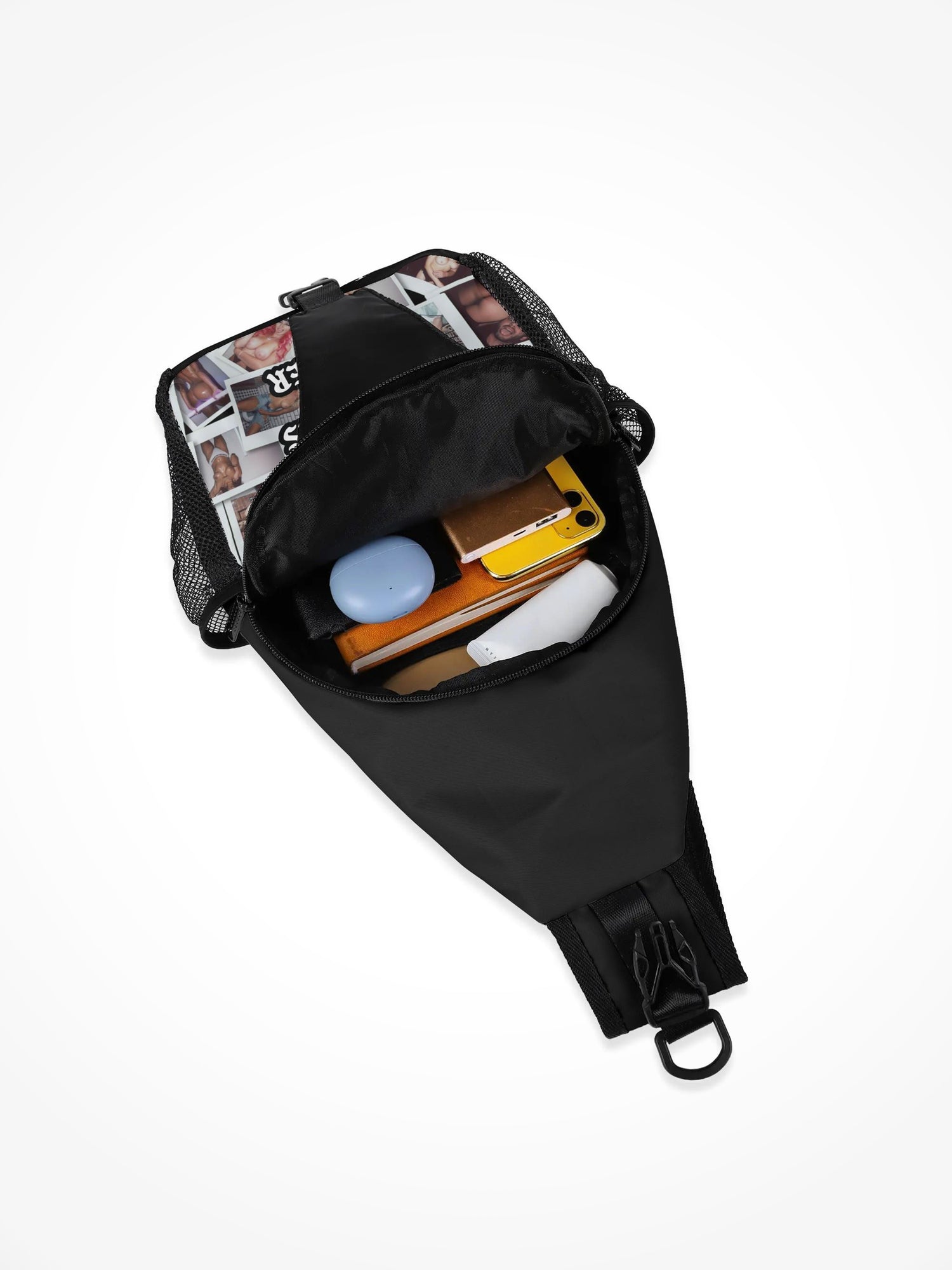 All-Over-Print Chest Crossbody Bag - ALF Polaroid