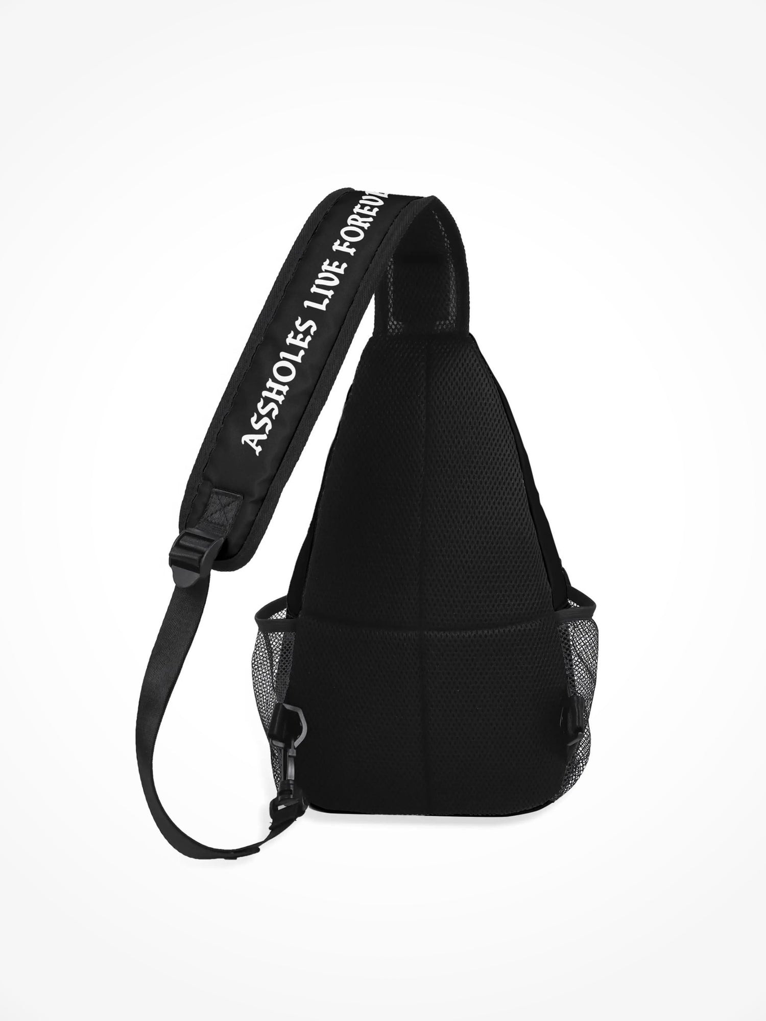 All-Over-Print Chest Crossbody Bag - Emotional Baggage Reaper