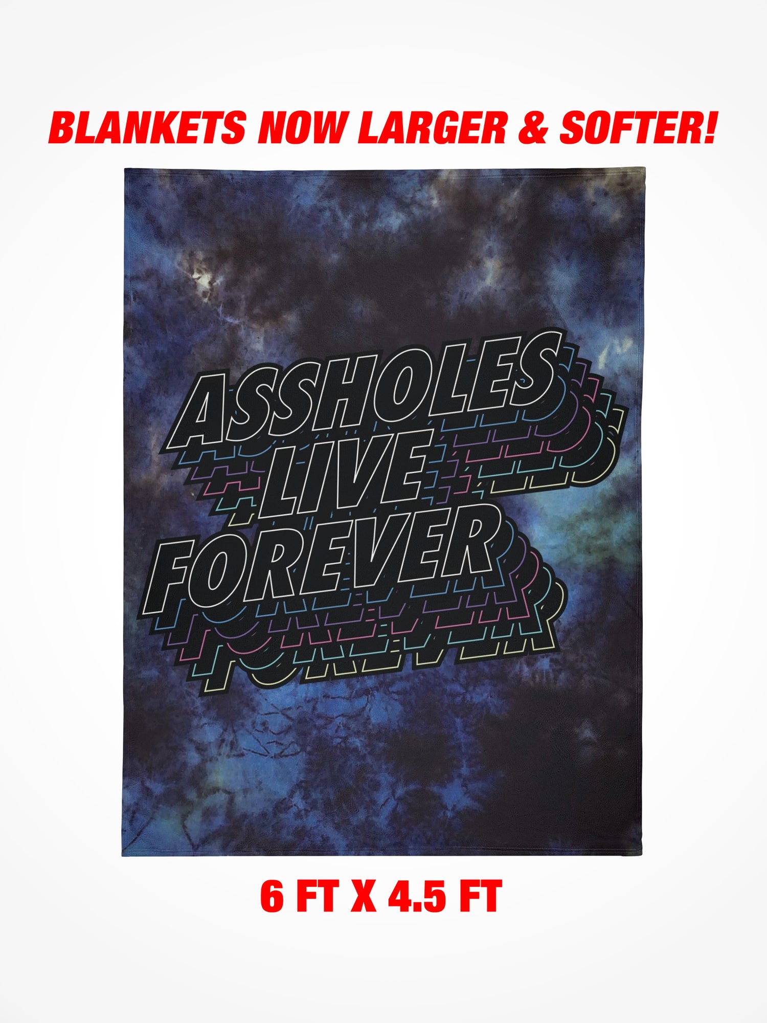 Fleece Blanket - ALF Blue Cosmic