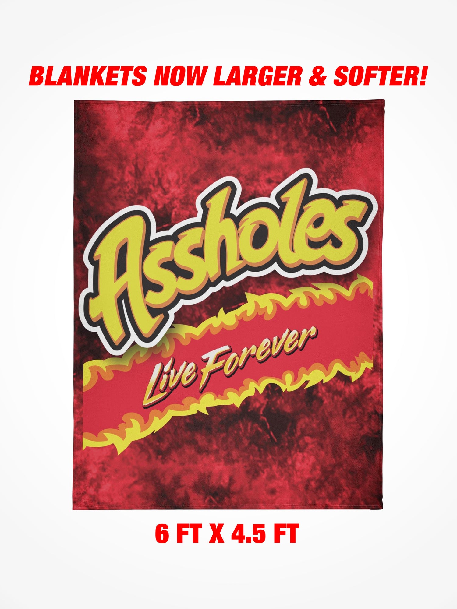 Fleece Blanket - Flamin Hot ALF