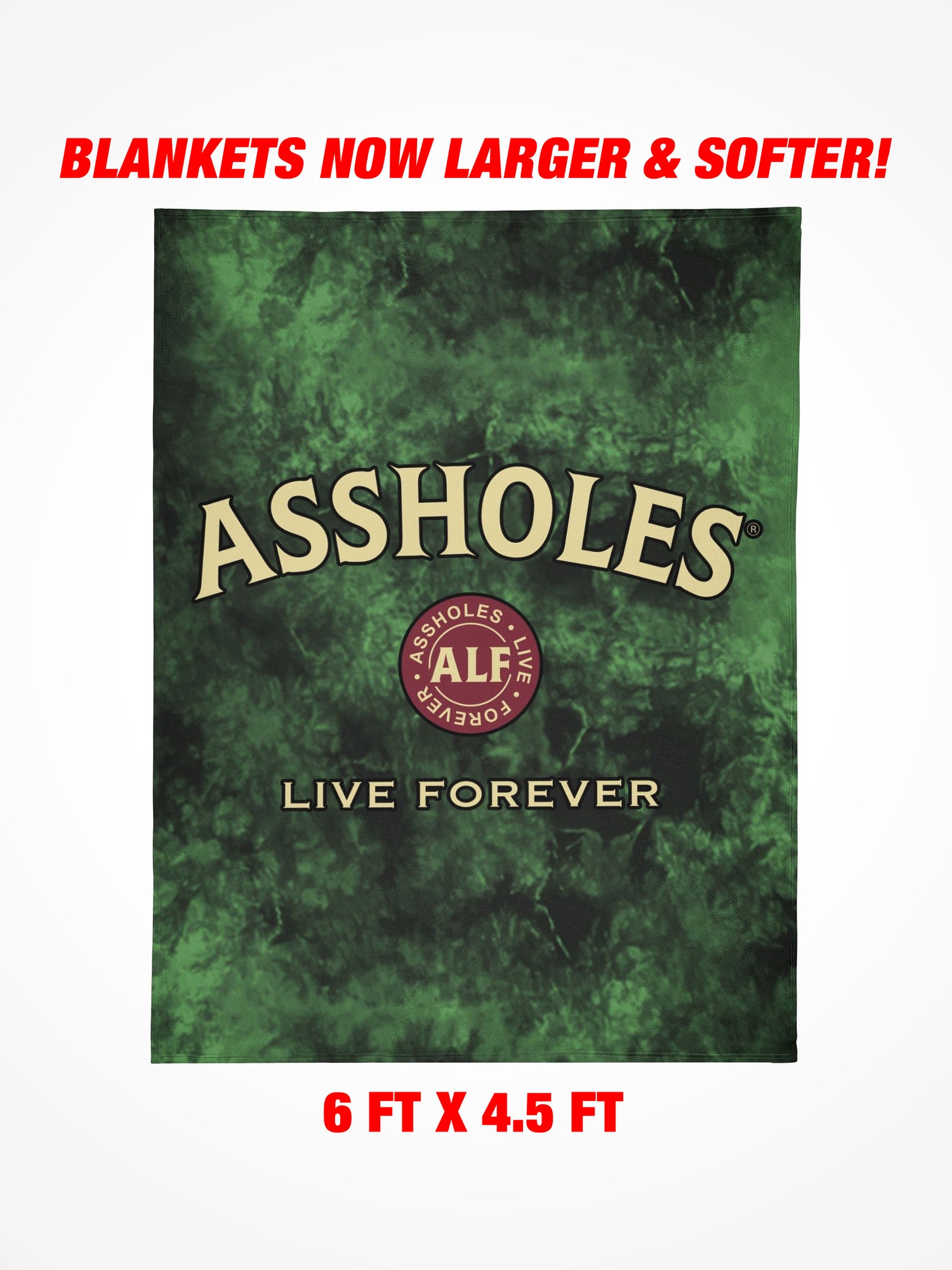 Fleece Blanket - ALF Irish