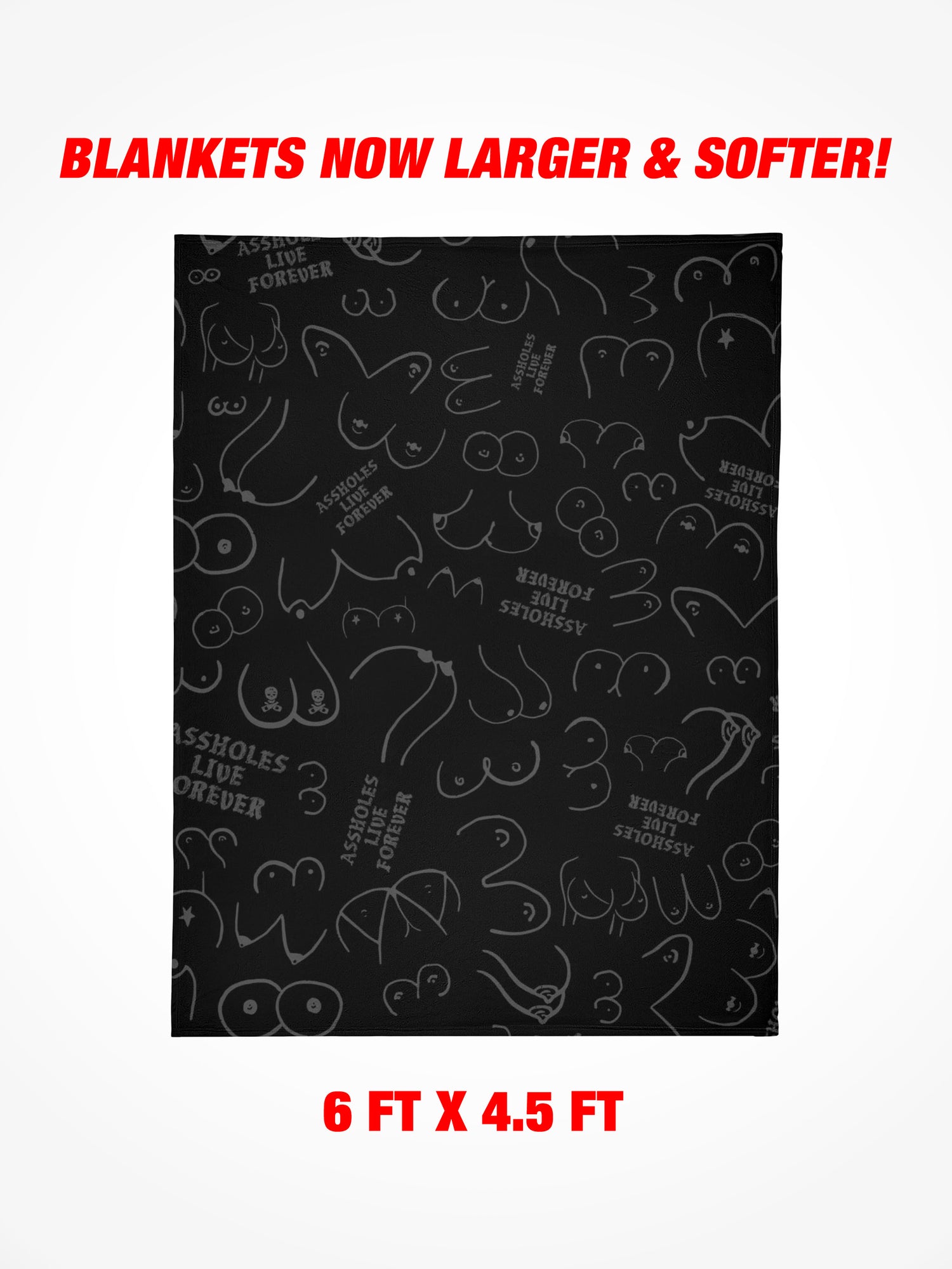 Fleece Blanket - ALF Tits