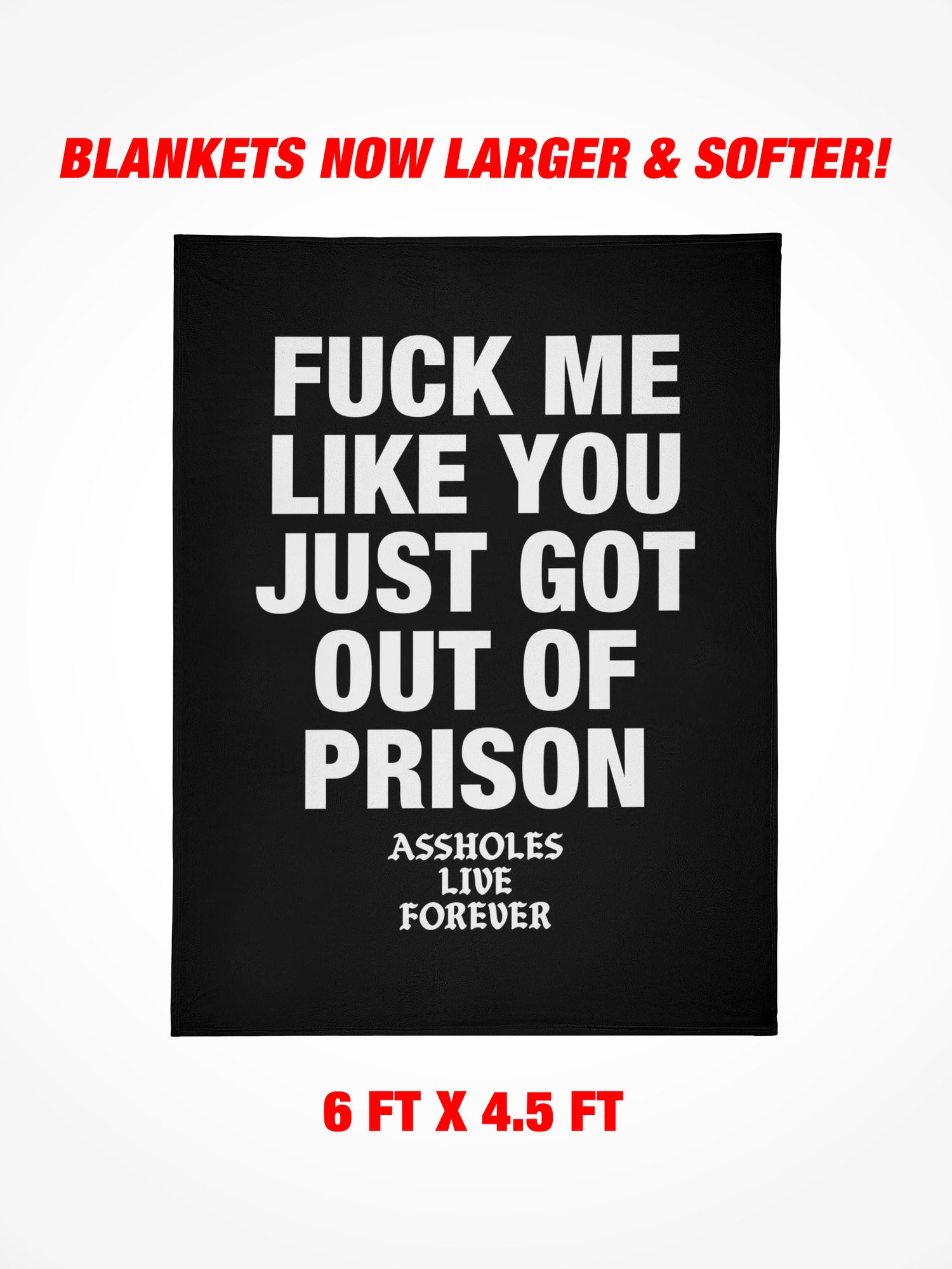 Fleece Blanket - Fuck Me