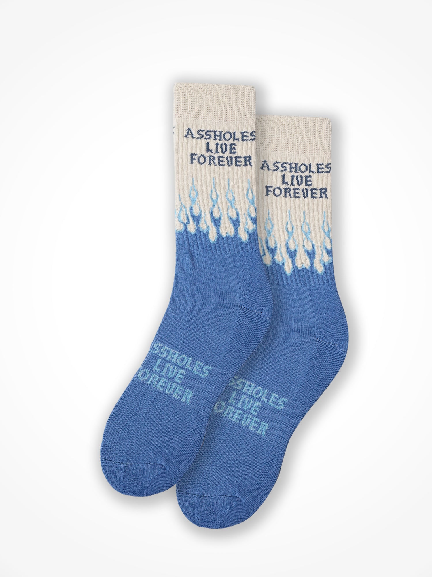 ALF Flame Sock - Blue/Tan