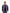 Mens All Over Print Zip Bomber Jacket - Purple Color Block