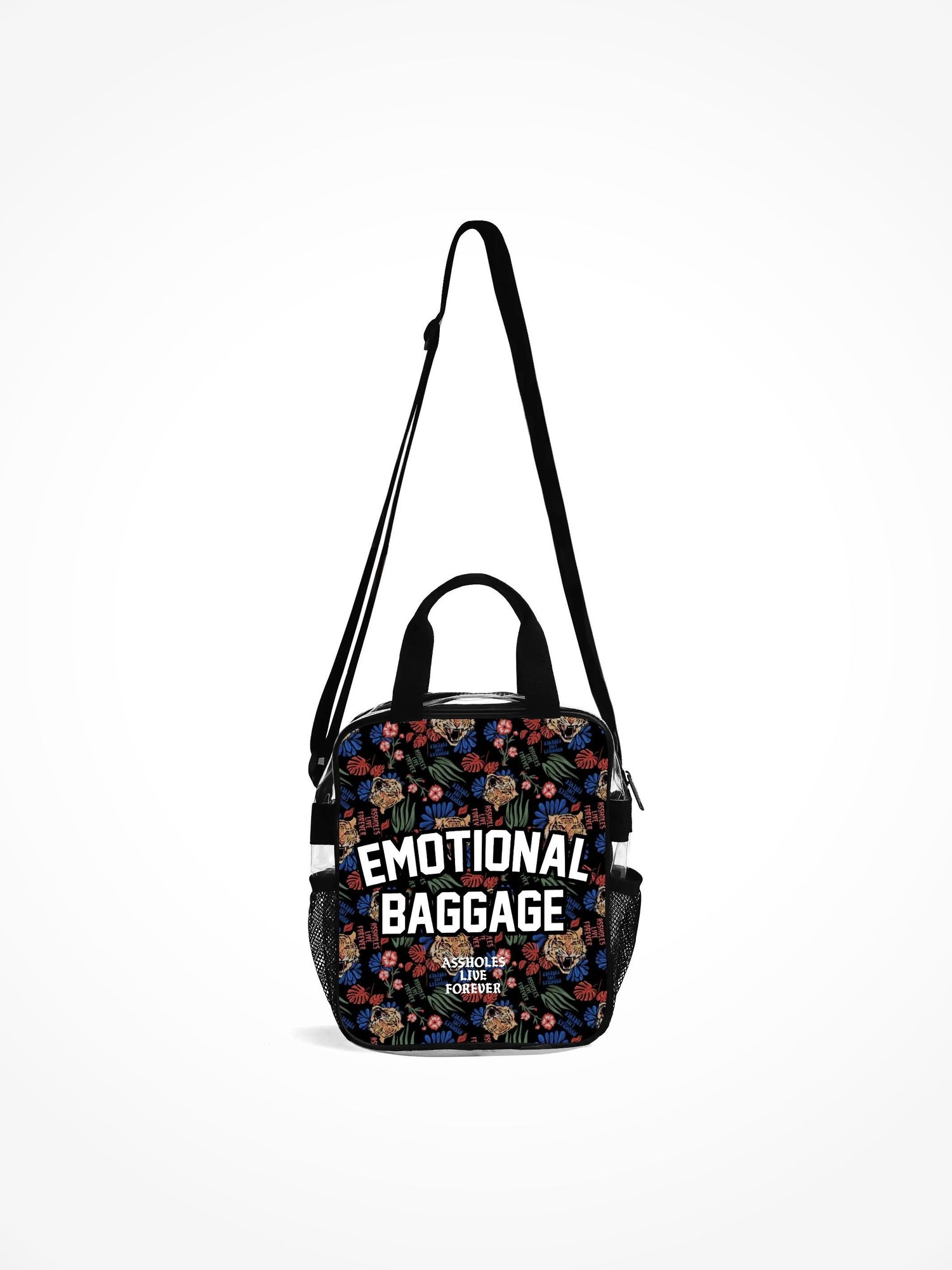 Clear Shoulder Bag - EMO TIGER JUNGLE