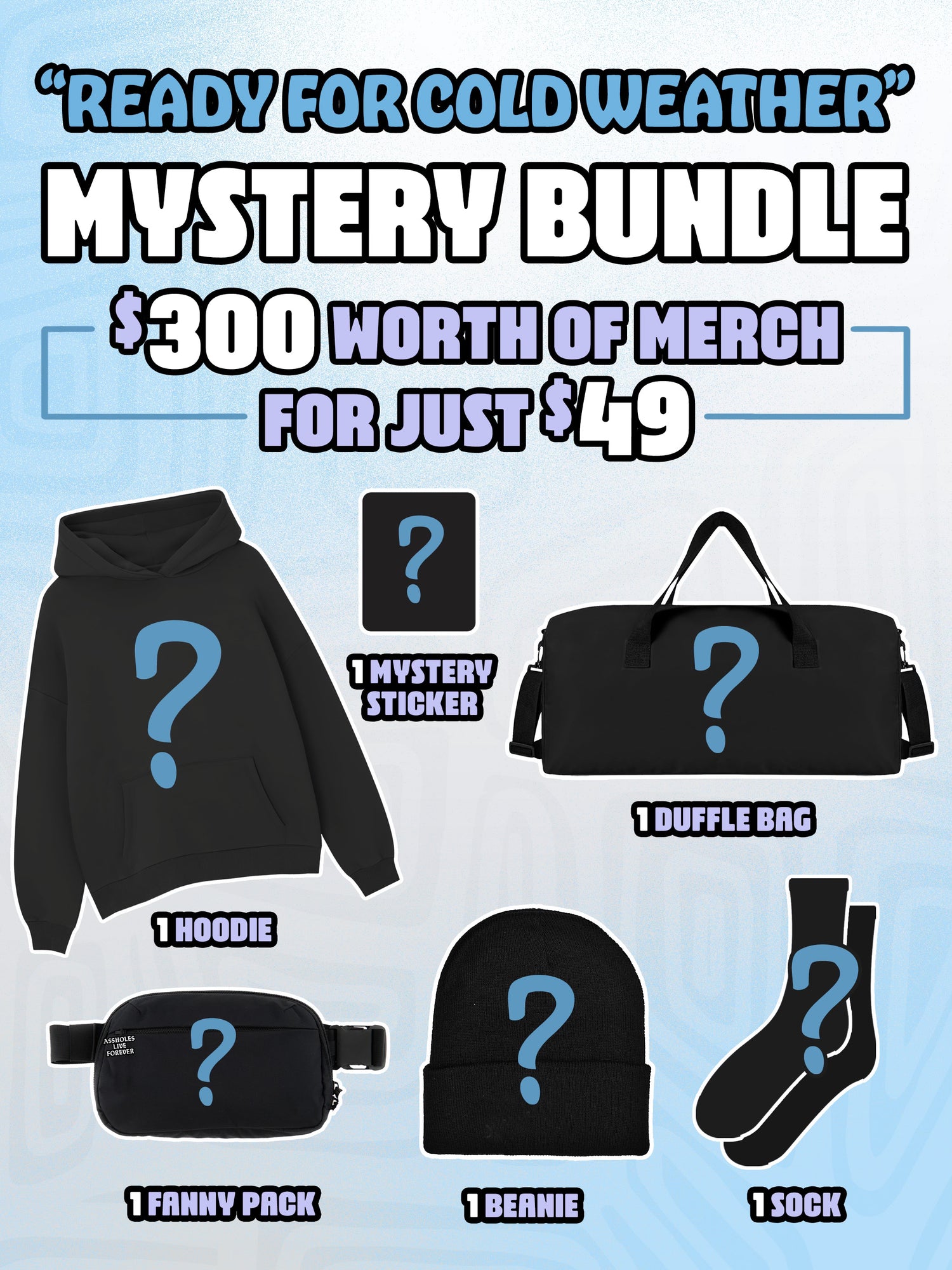 $300 Ready for the Cold - 6 Item Bundle