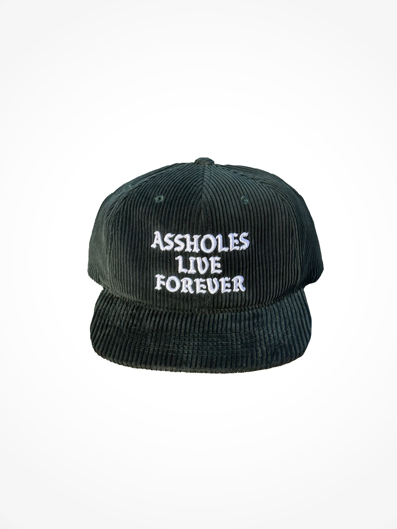 ALF 6 Panel Corduroy Snapback - Green