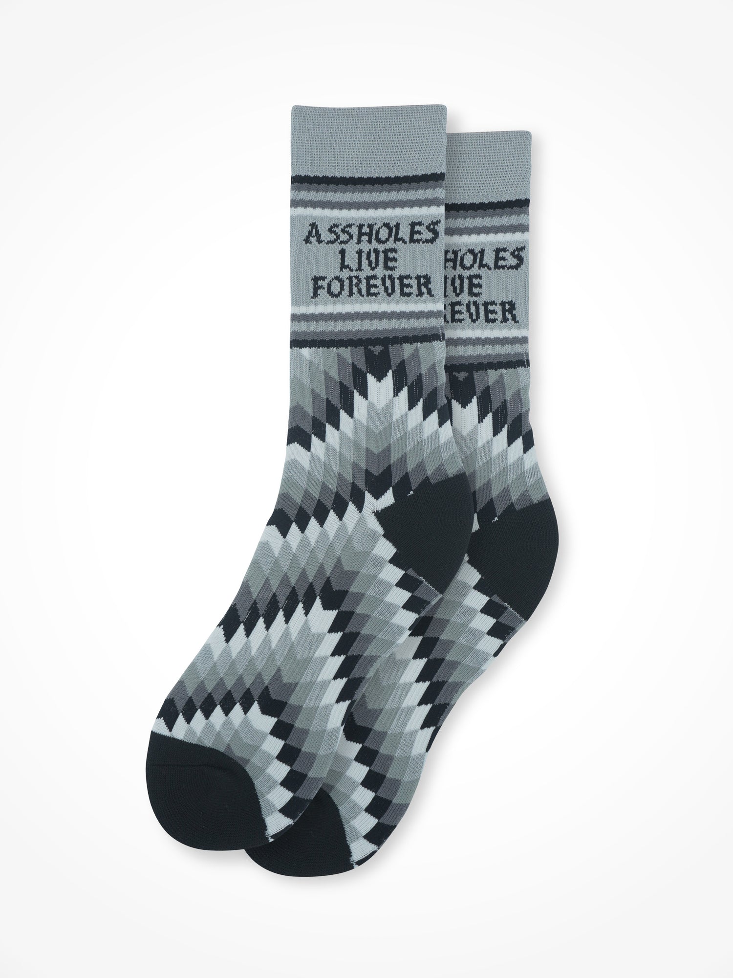 ALF Tribal Sock -  Black/Grey