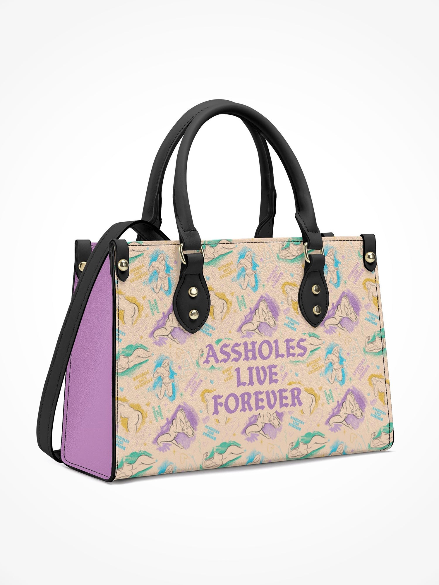 Handbag With Strap - ALF Nude