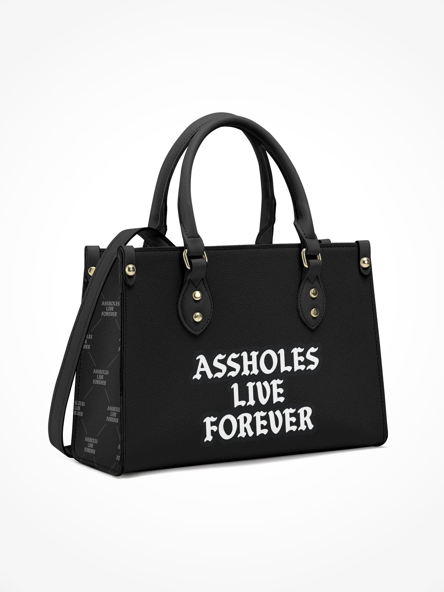 Handbag With Strap - EMOTIONAL BAGGAGE BLACK