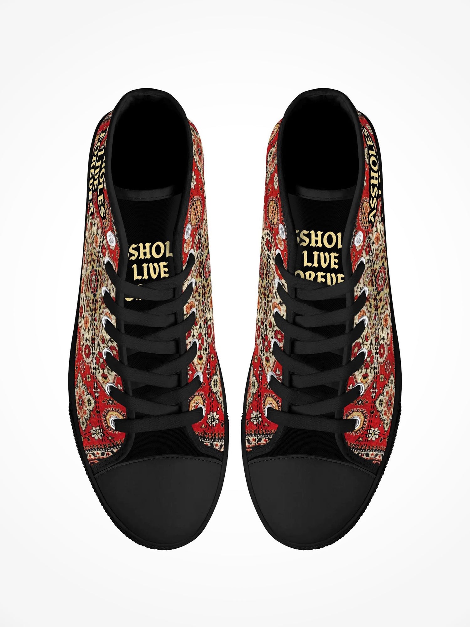 Mens High Top Canvas Shoes - ALF Oriental Rug