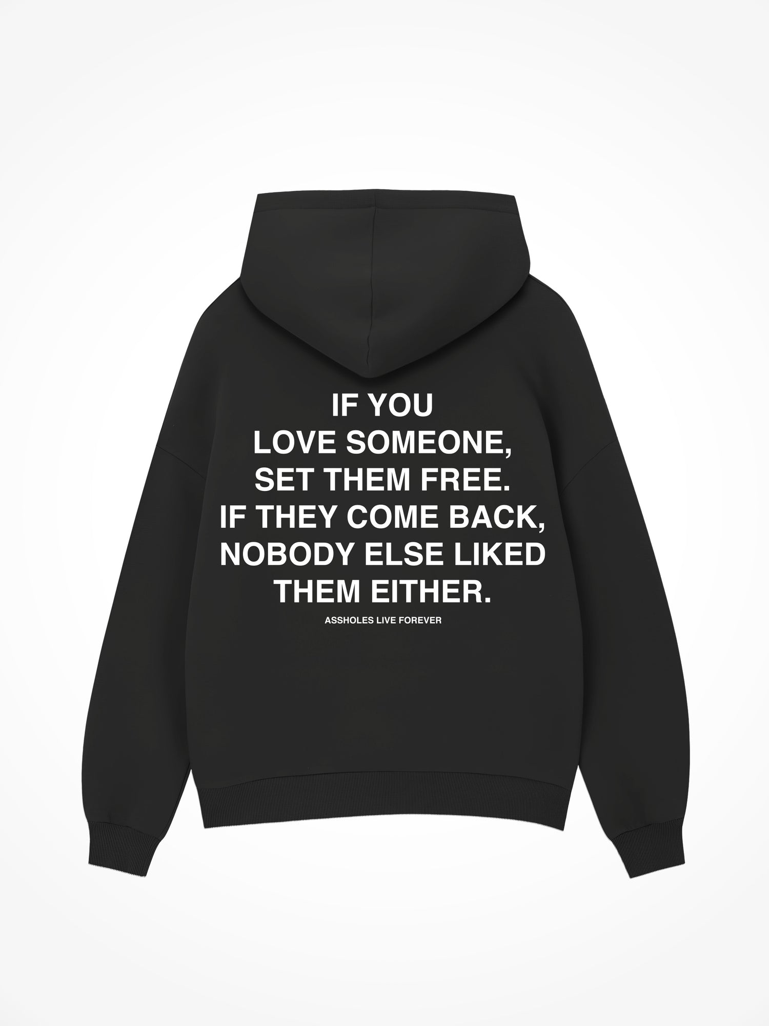 If You Love Someone - Black Hoodie