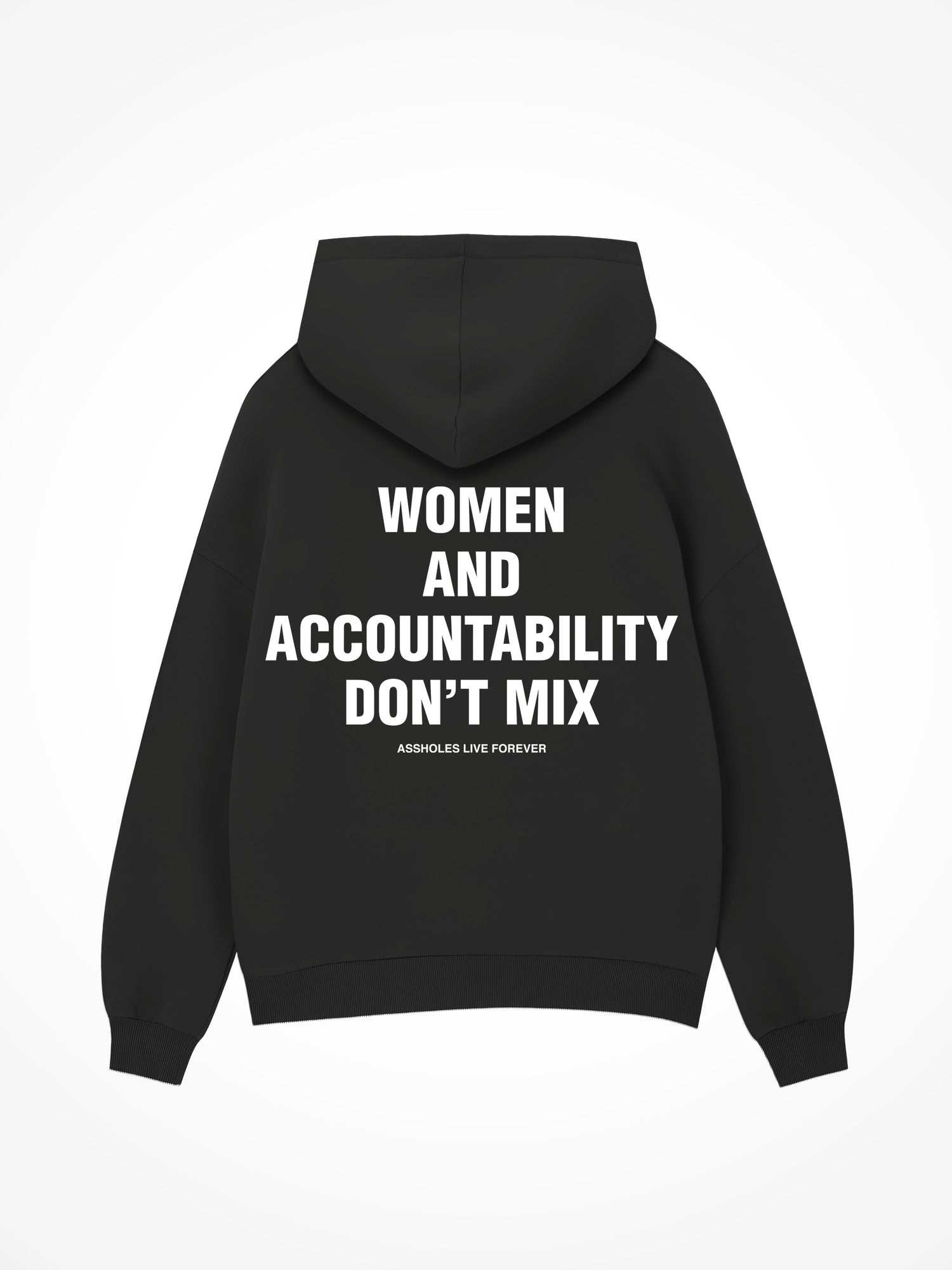 Women and Accountability - Black Hoodie