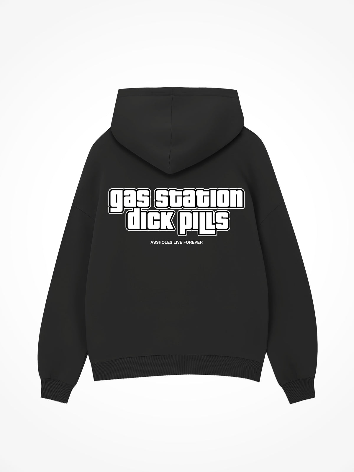 Gas Station Dick Pills - Black Hoodie