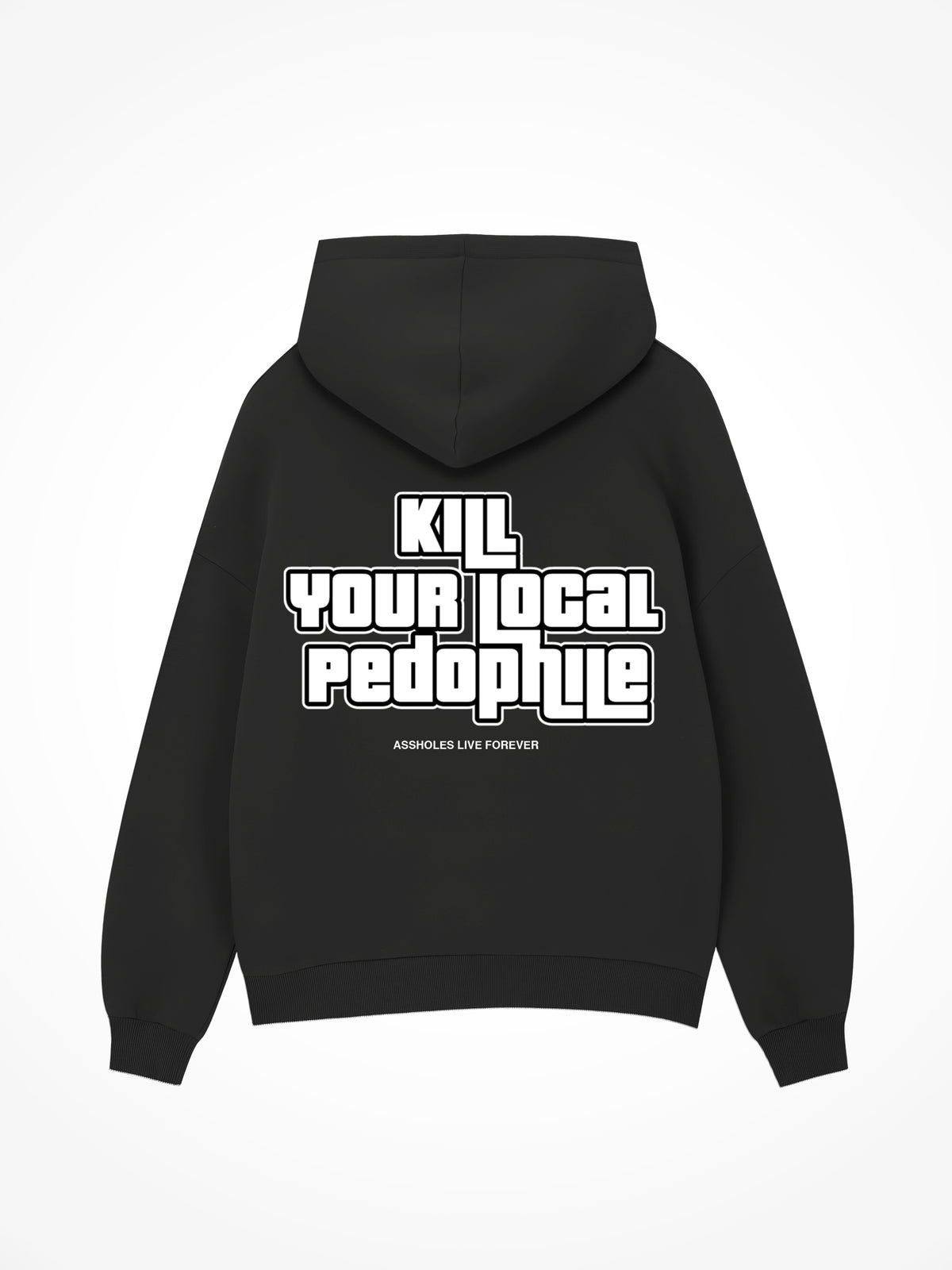 Kill Your Local Pedophile GTA - Black Hoodie