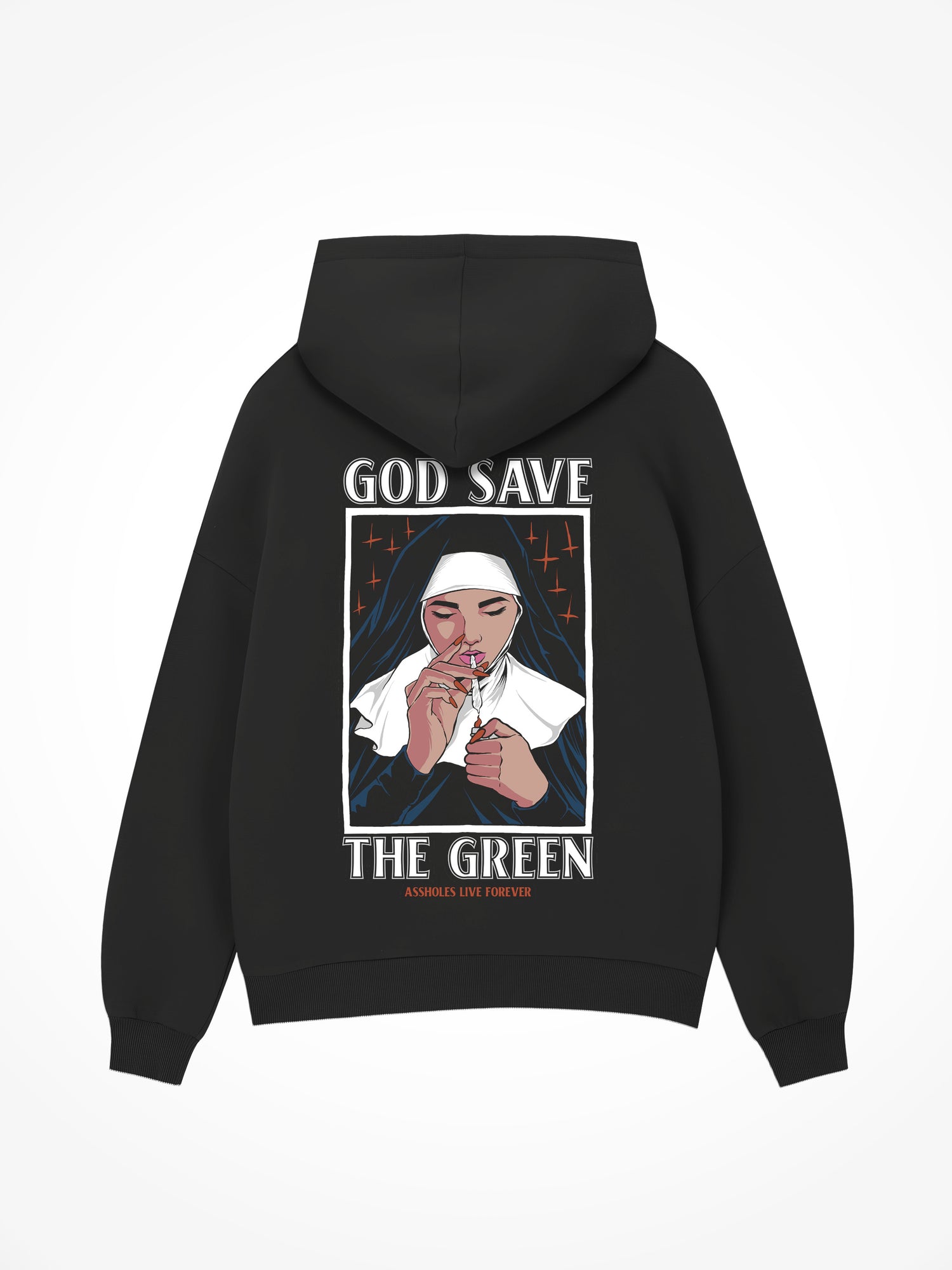 God Save the Green - Black Hoodie