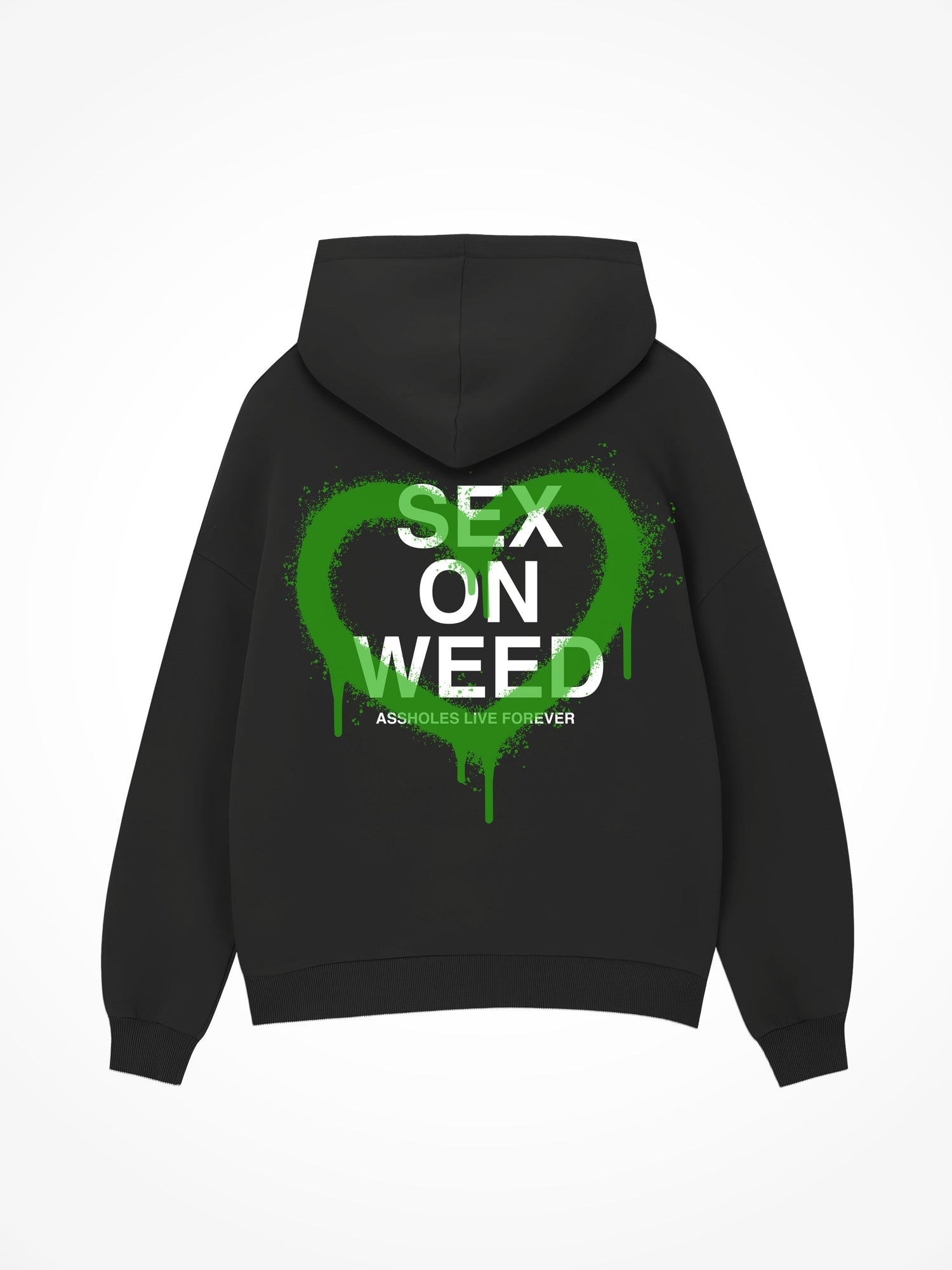 Sex on Weed - Black Hoodie