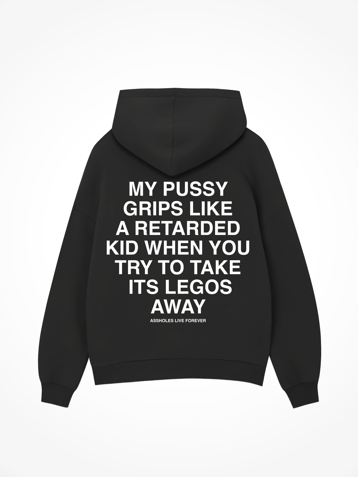 My Pussy Grips - Black Hoodie