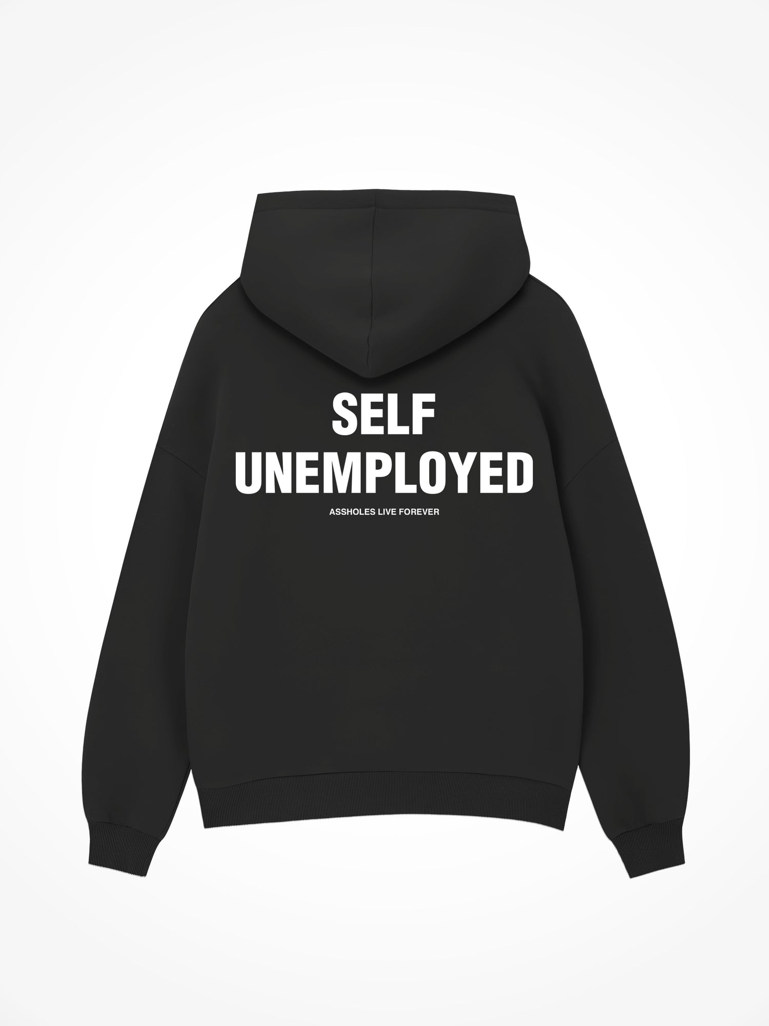 Self Unemployed - Black Hoodie