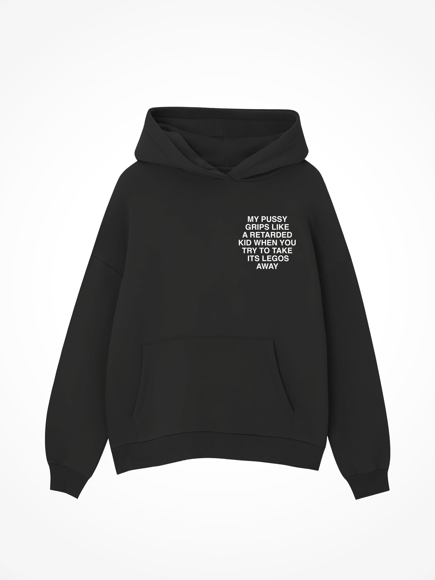 My Pussy Grips - Black Hoodie