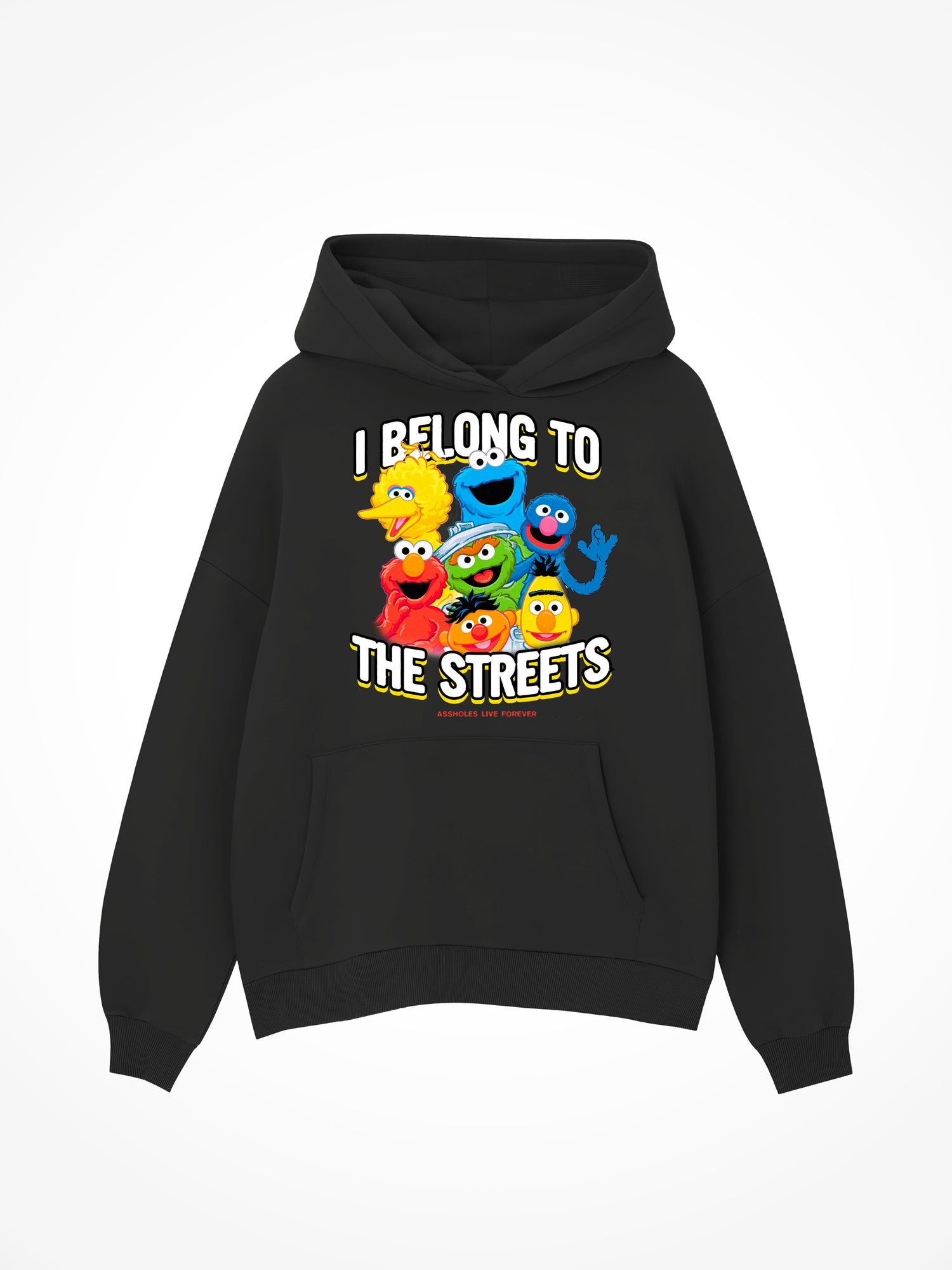 I Belong To The Streets - Black Hoodie