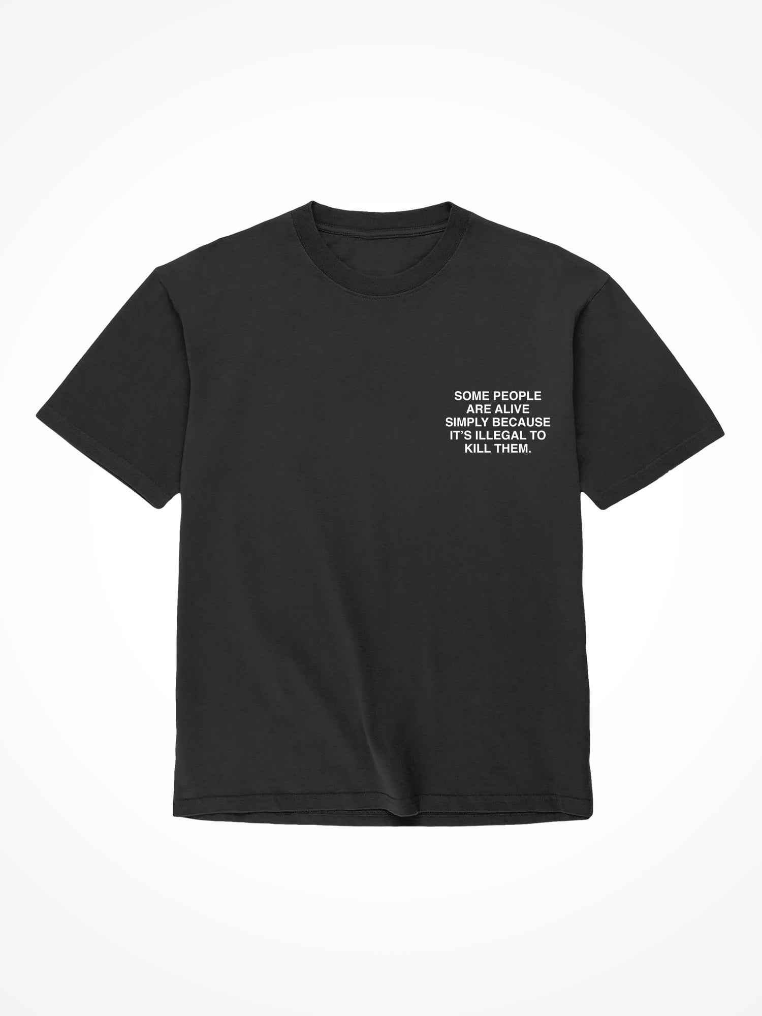 Illegal to Kill - Black T-Shirt