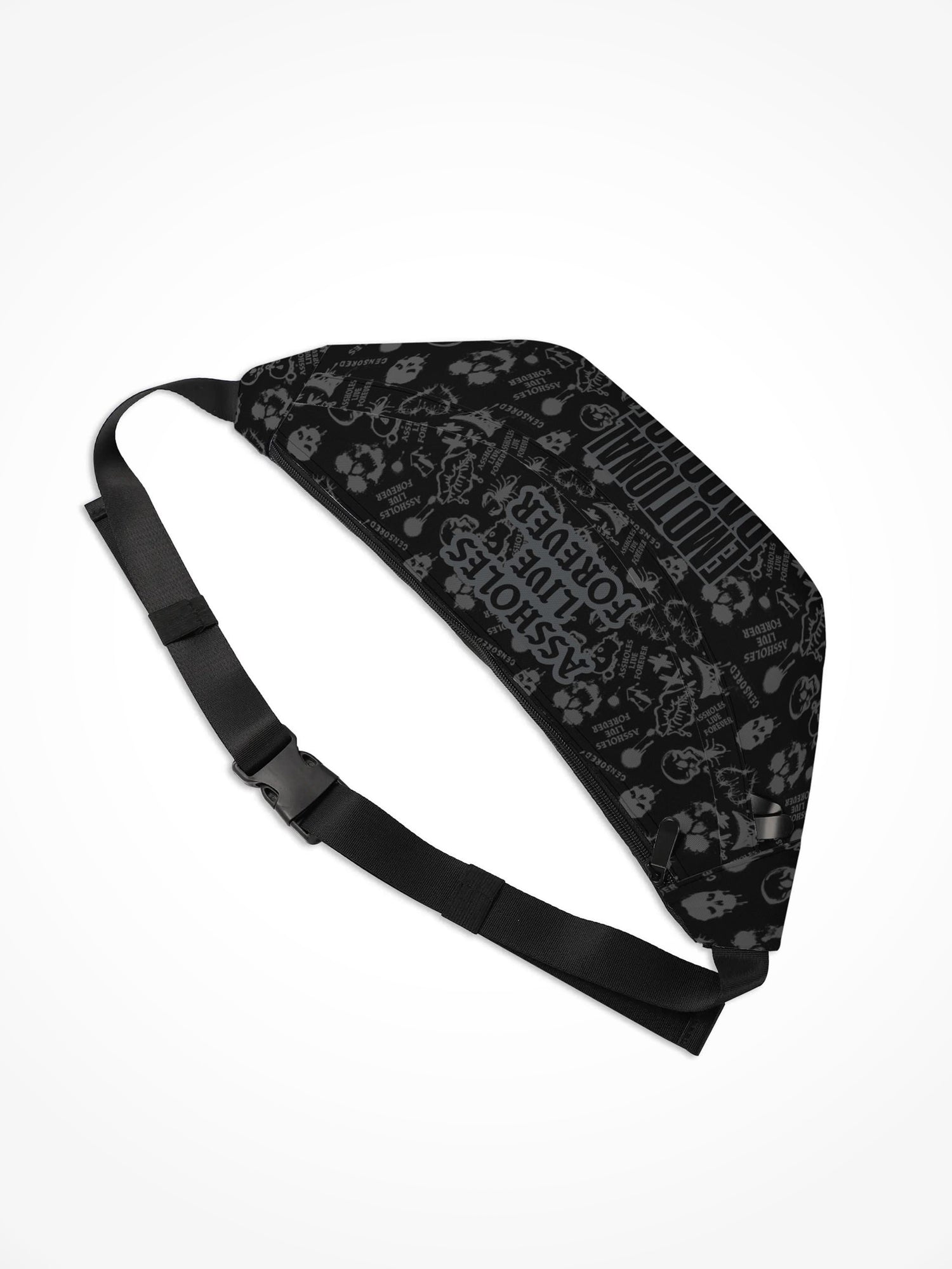 Large Fanny Pack - ALF Spray Paint Emotional Baggage