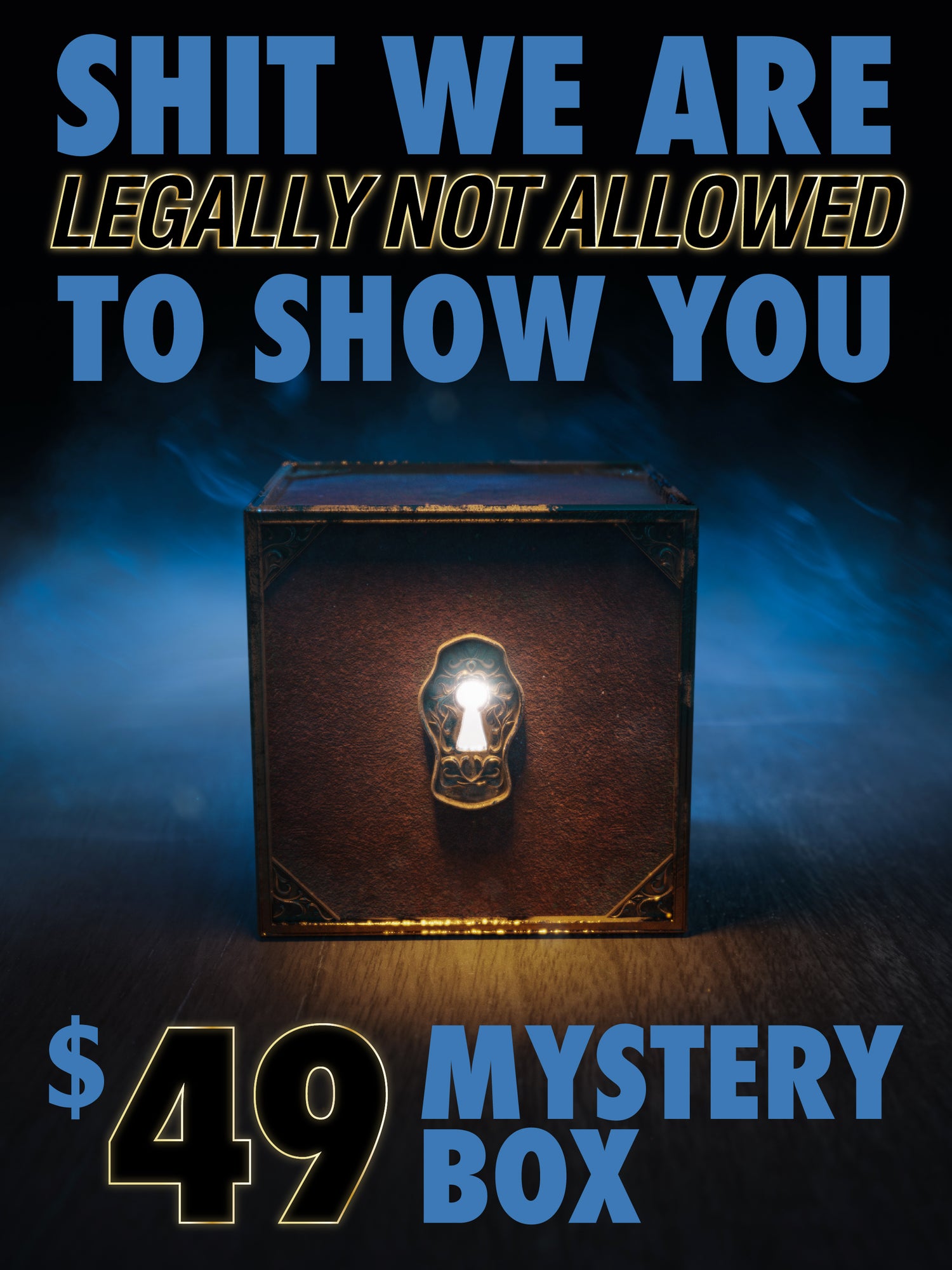 Shit We Legally Cant Sell U - Duffle Bag Full of Shit