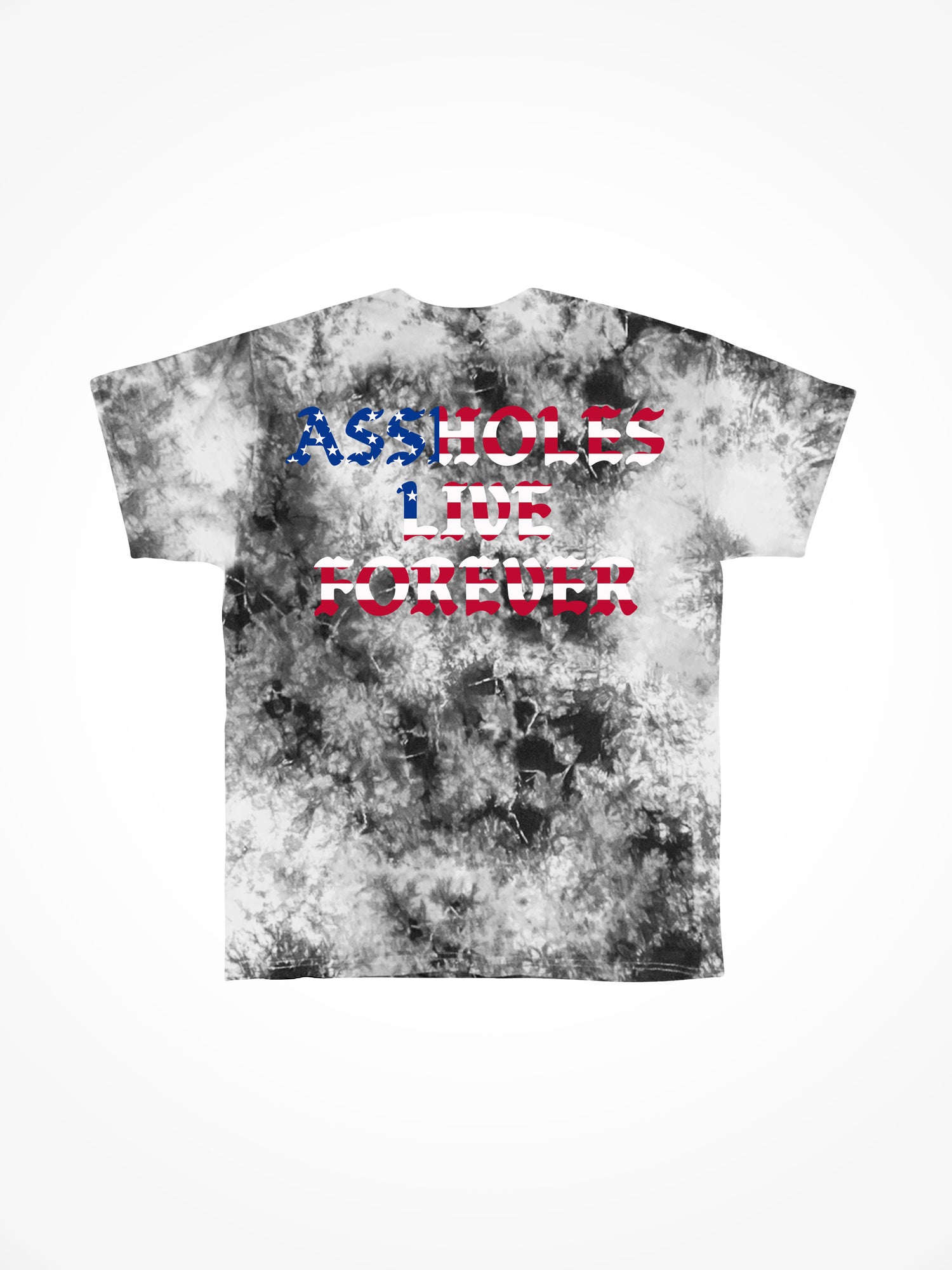 ALF Flag - Concrete Tie Dye T-Shirt