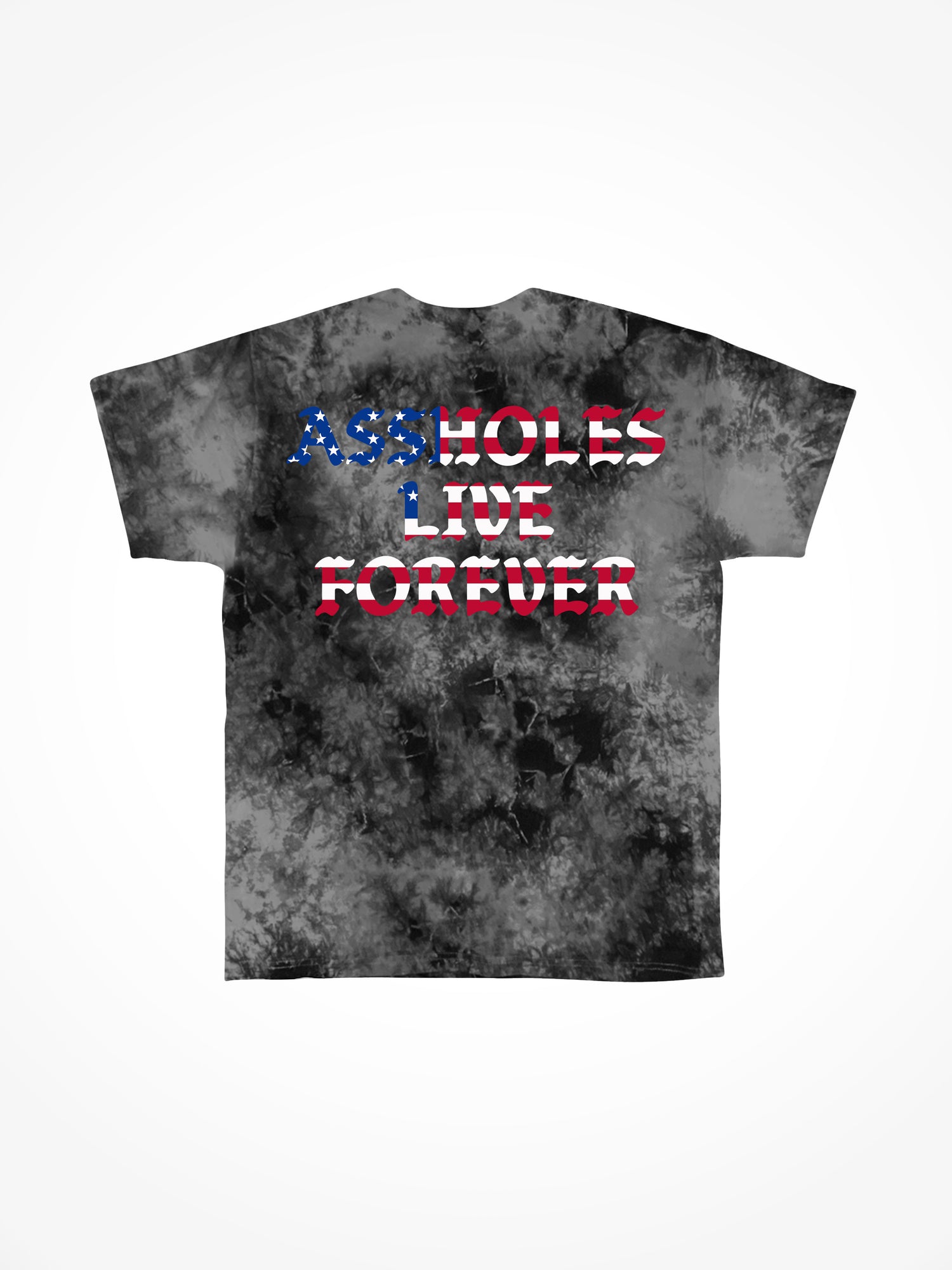 ALF Flag - Foggy Night Tie Dye T-Shirt