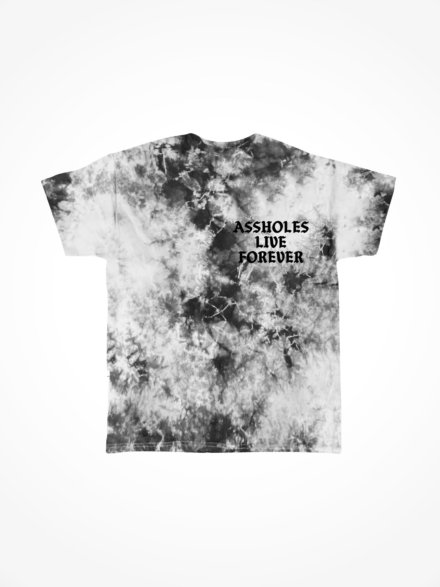 Assholes Live Forever OG - Concrete Tie Dye T-Shirt