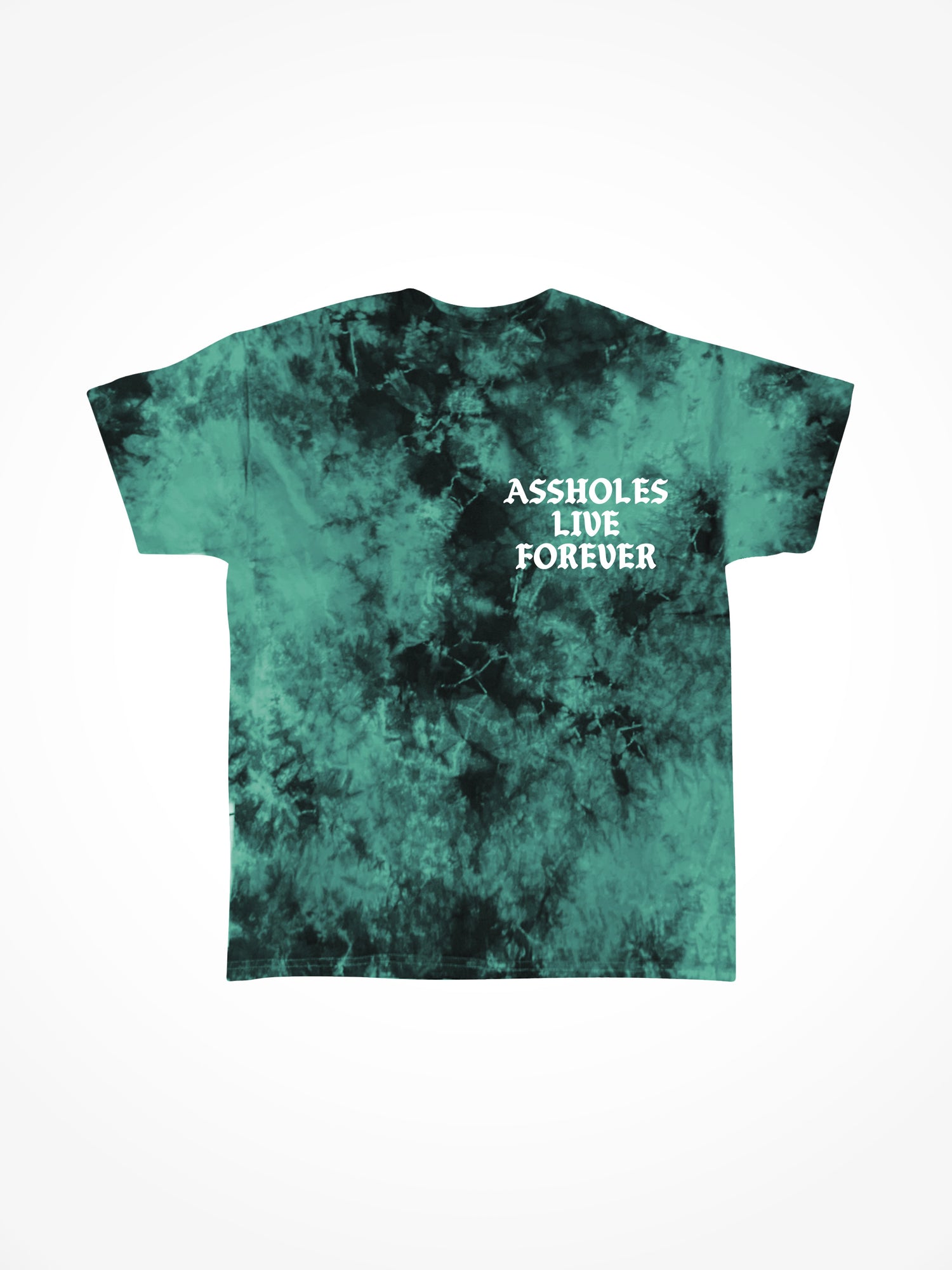 Assholes Live Forever OG - Northern Lights Tie Dye T-Shirt