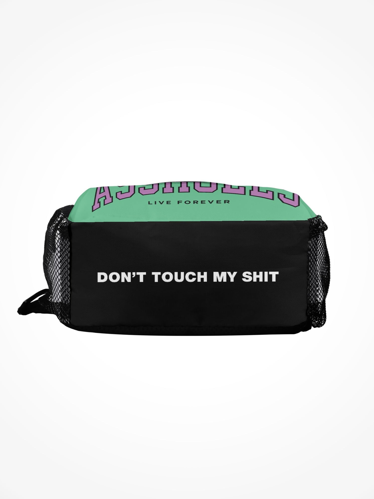 All-Over-Print Chest Crossbody Bag - ALF College Teal/Purple
