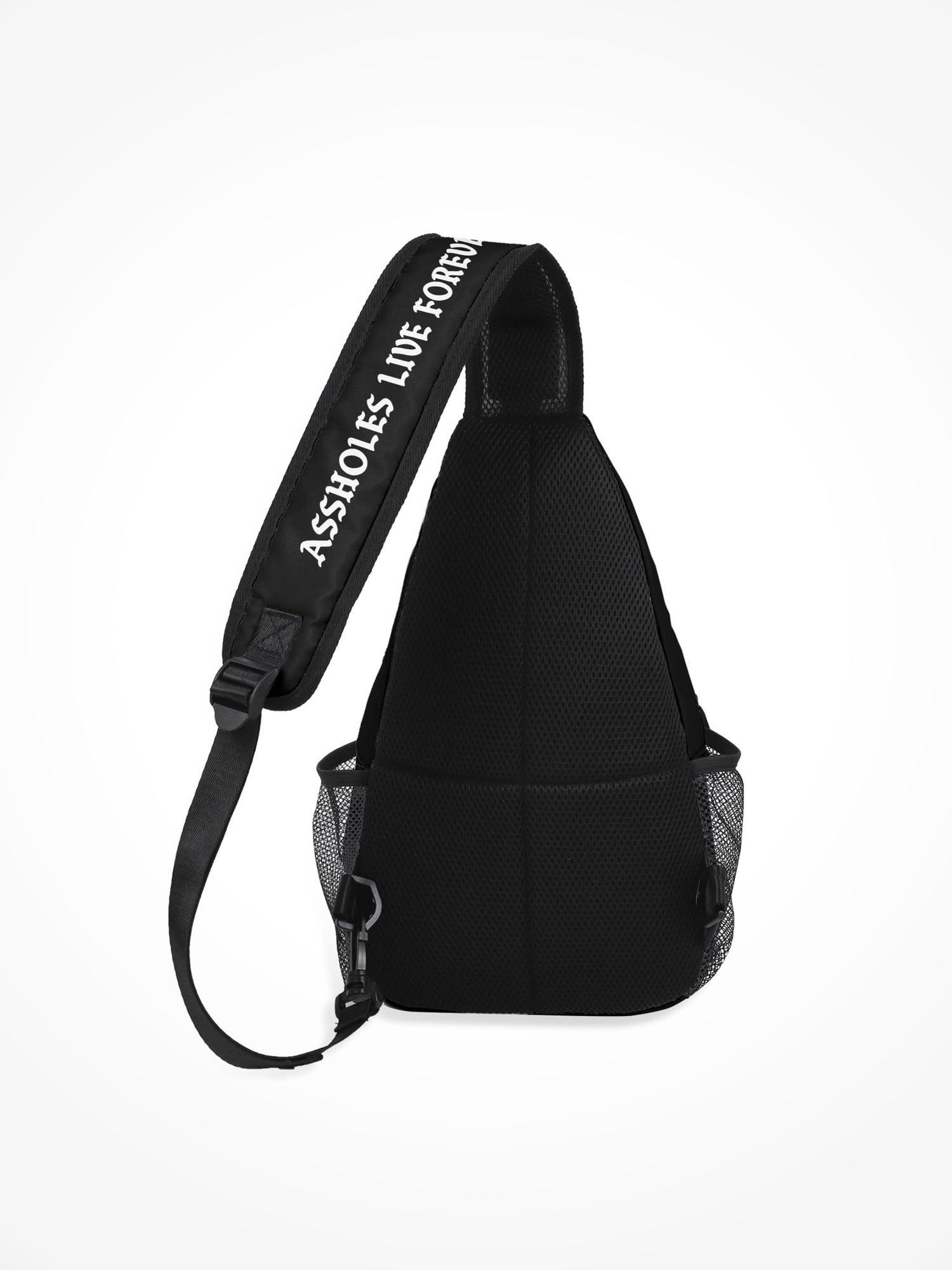 All-Over-Print Chest Crossbody Bag - ALF Smoking Skull