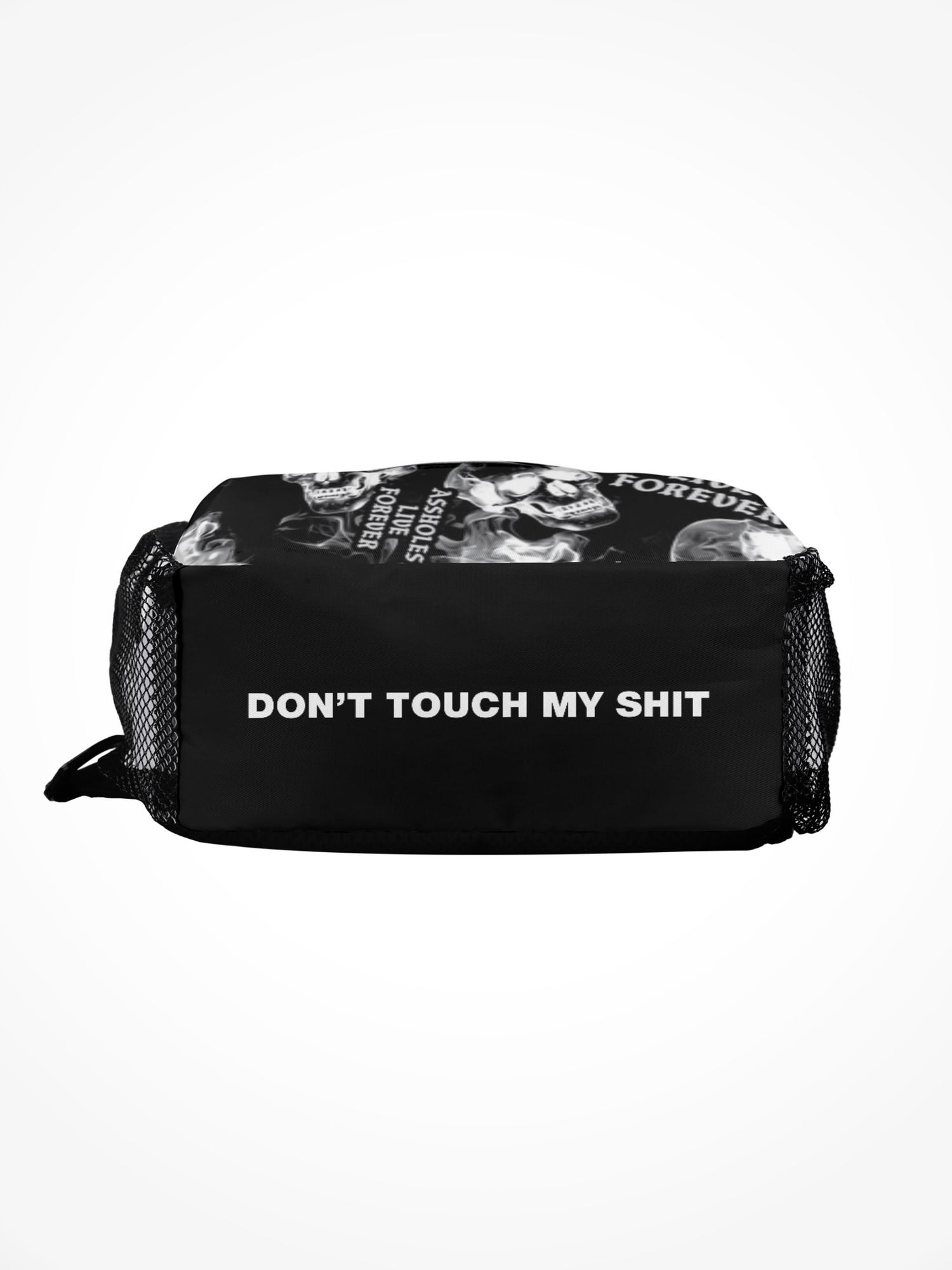 All-Over-Print Chest Crossbody Bag - ALF Smoking Skull