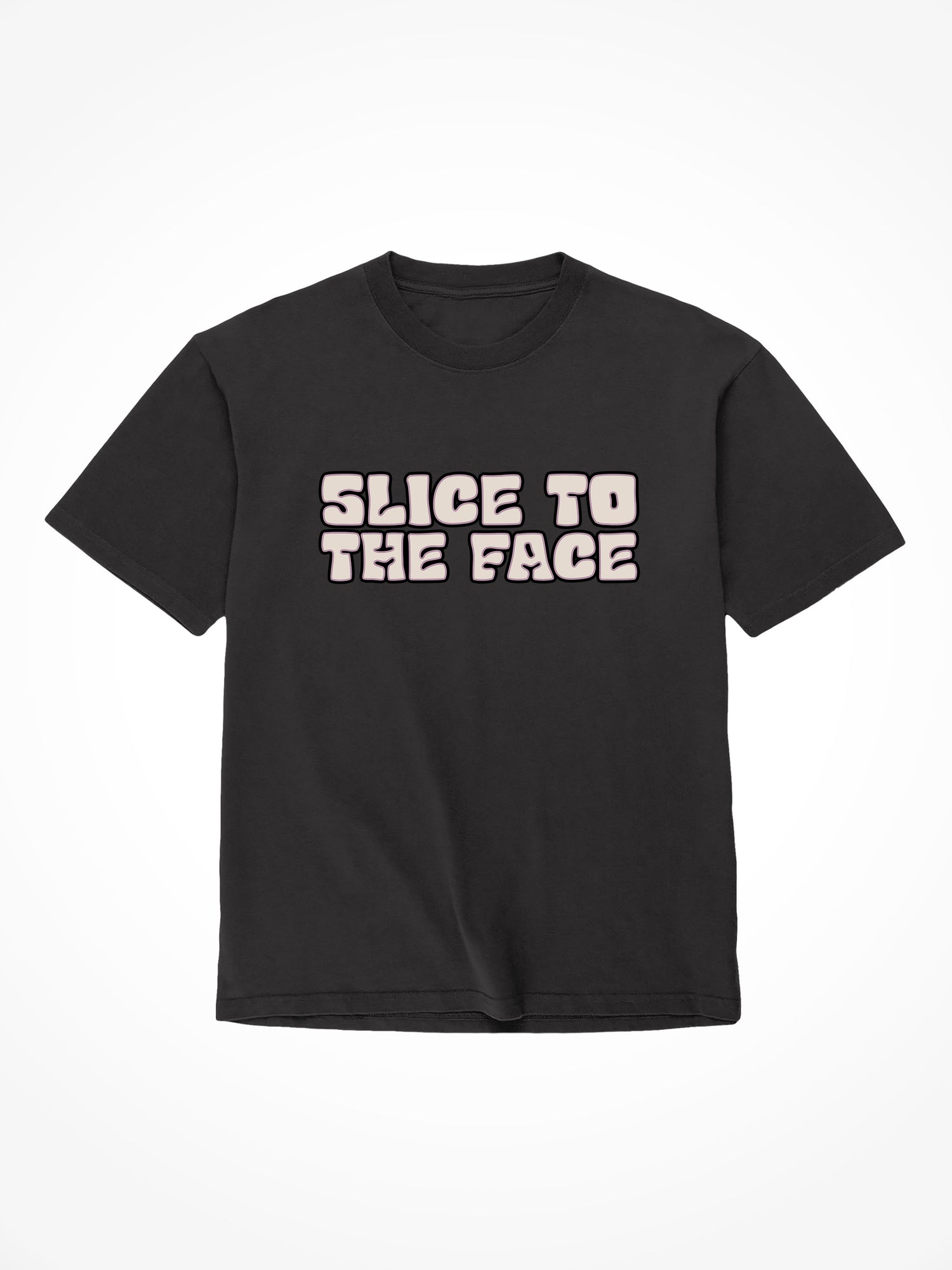 Slice to the Face - Black T-Shirt