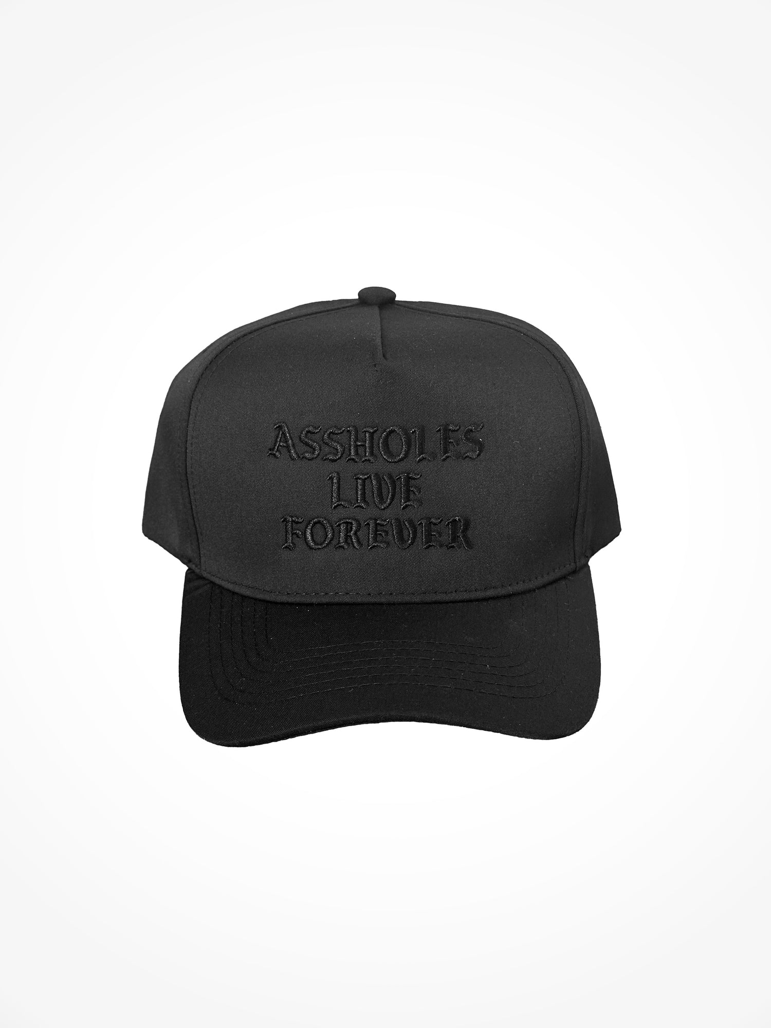 ALF 5 Panel Snapback - Blackout