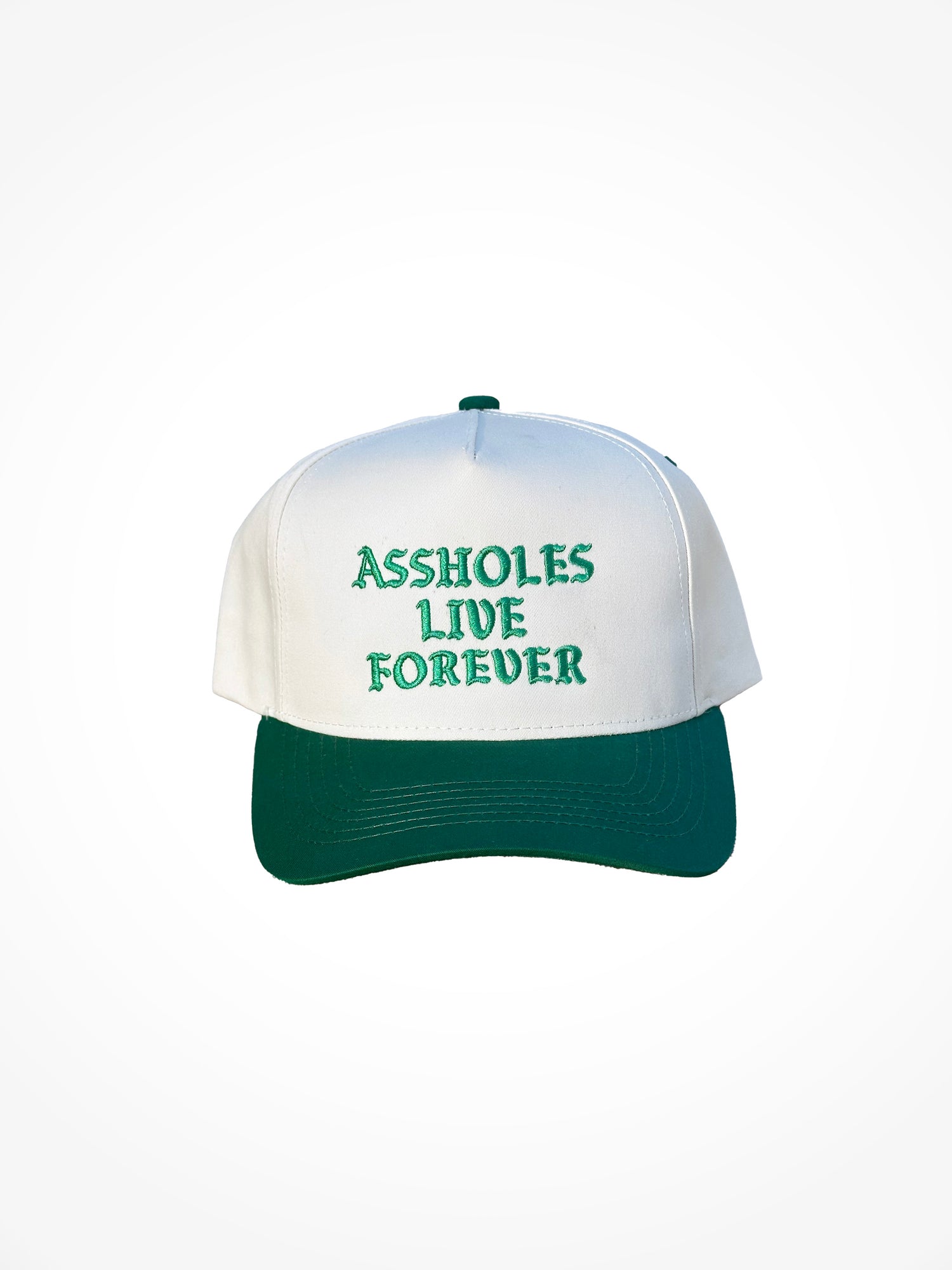 ALF 5 Panel Snapback Two Tone - Natural/Kelly