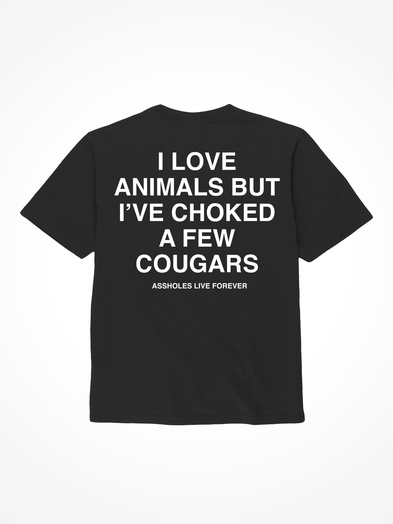 Cougars - Black T-Shirt
