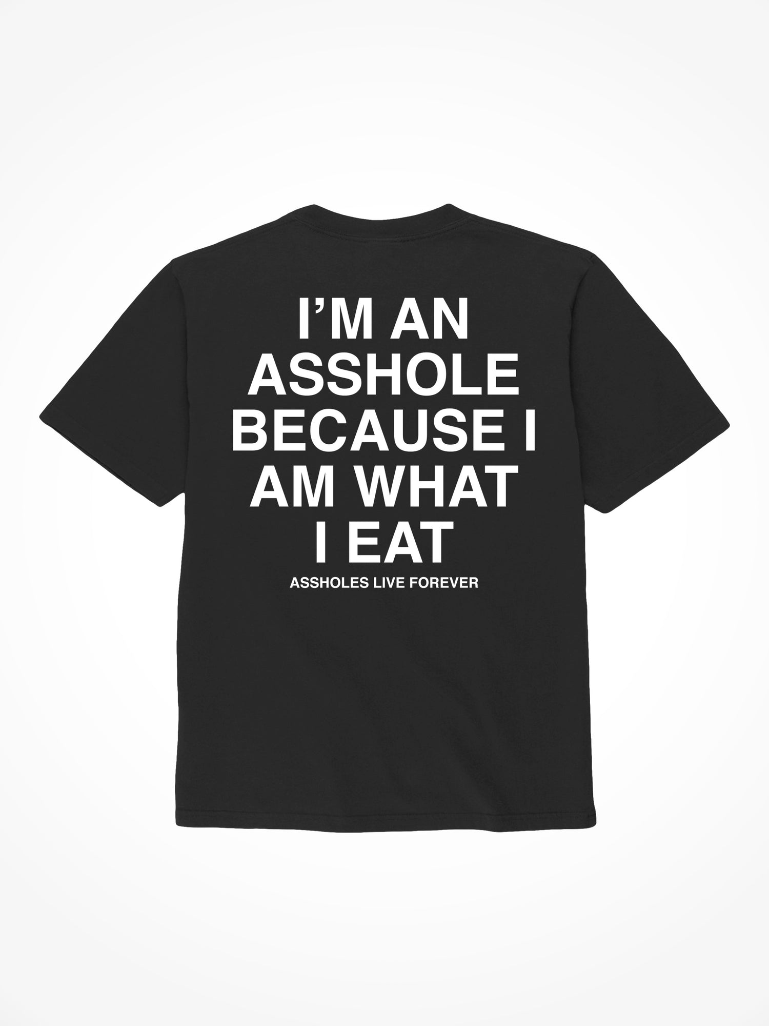 I Am What I Eat - Black T-Shirt