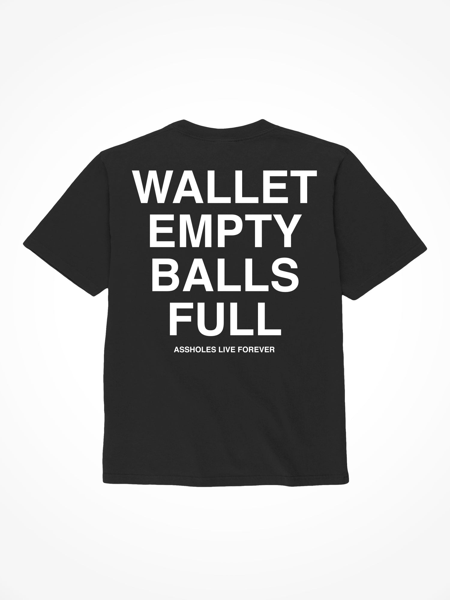 Wallet Empty - Black T-Shirt
